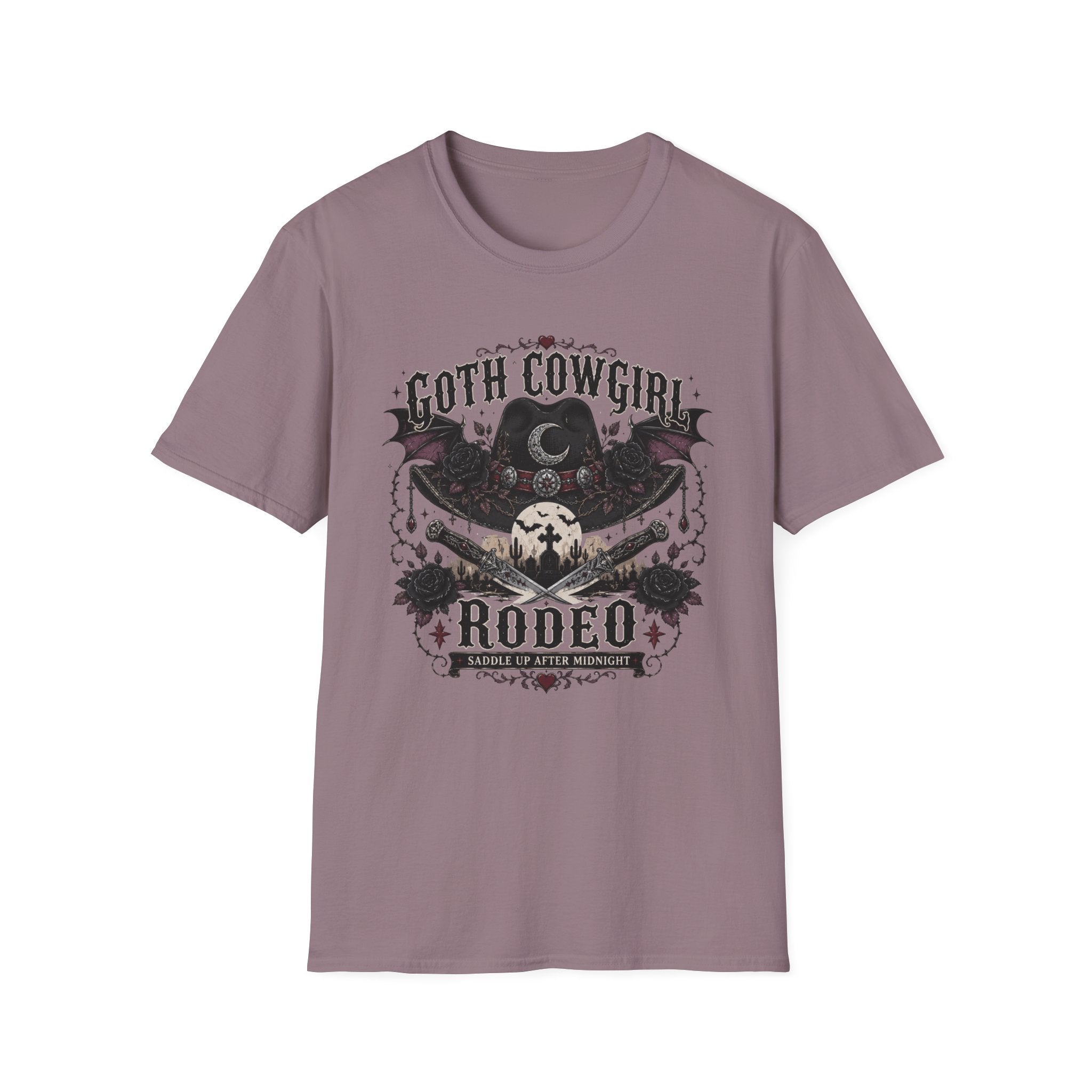 Gothic Cowgirl Rodeo T-Shirt