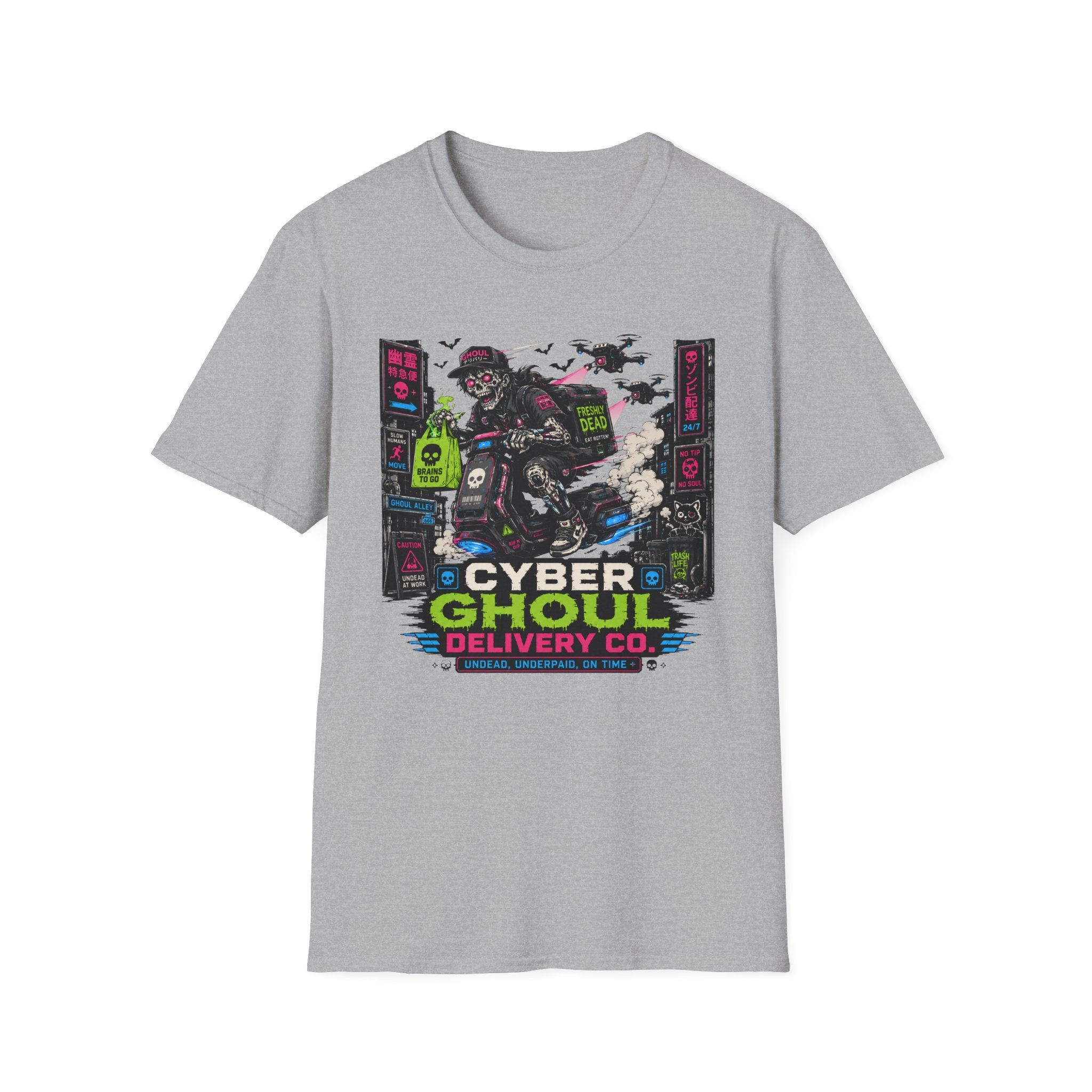 Cyber Ghoul Delivery Co T-Shirt