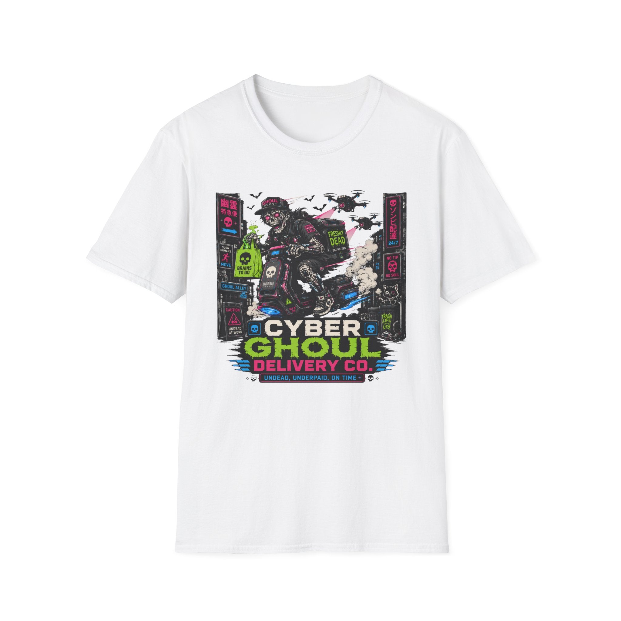 Cyber Ghoul Delivery Co T-Shirt