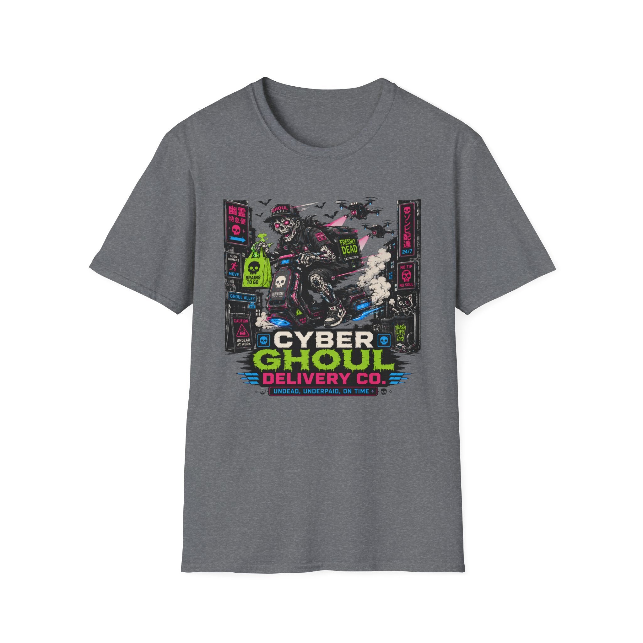 Cyber Ghoul Delivery Co T-Shirt