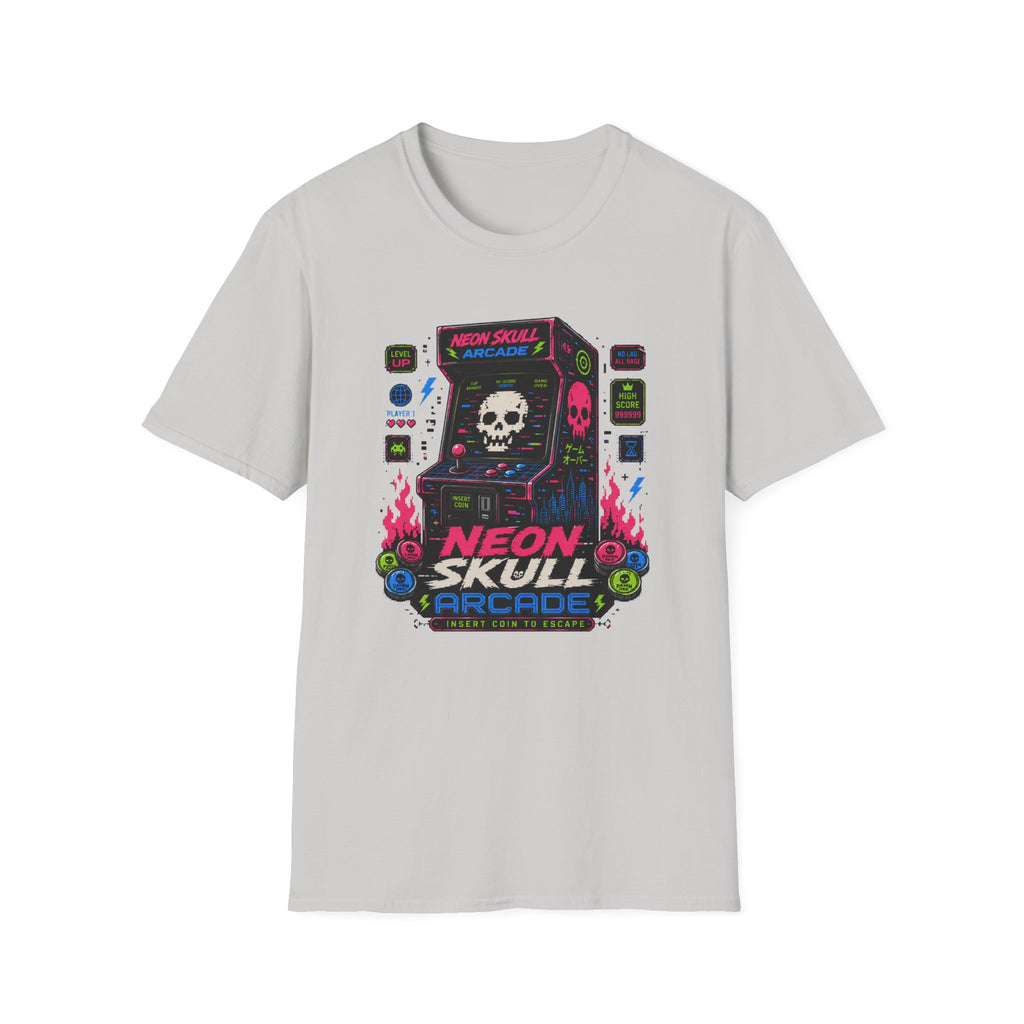 Neon Skull Arcade T-Shirt