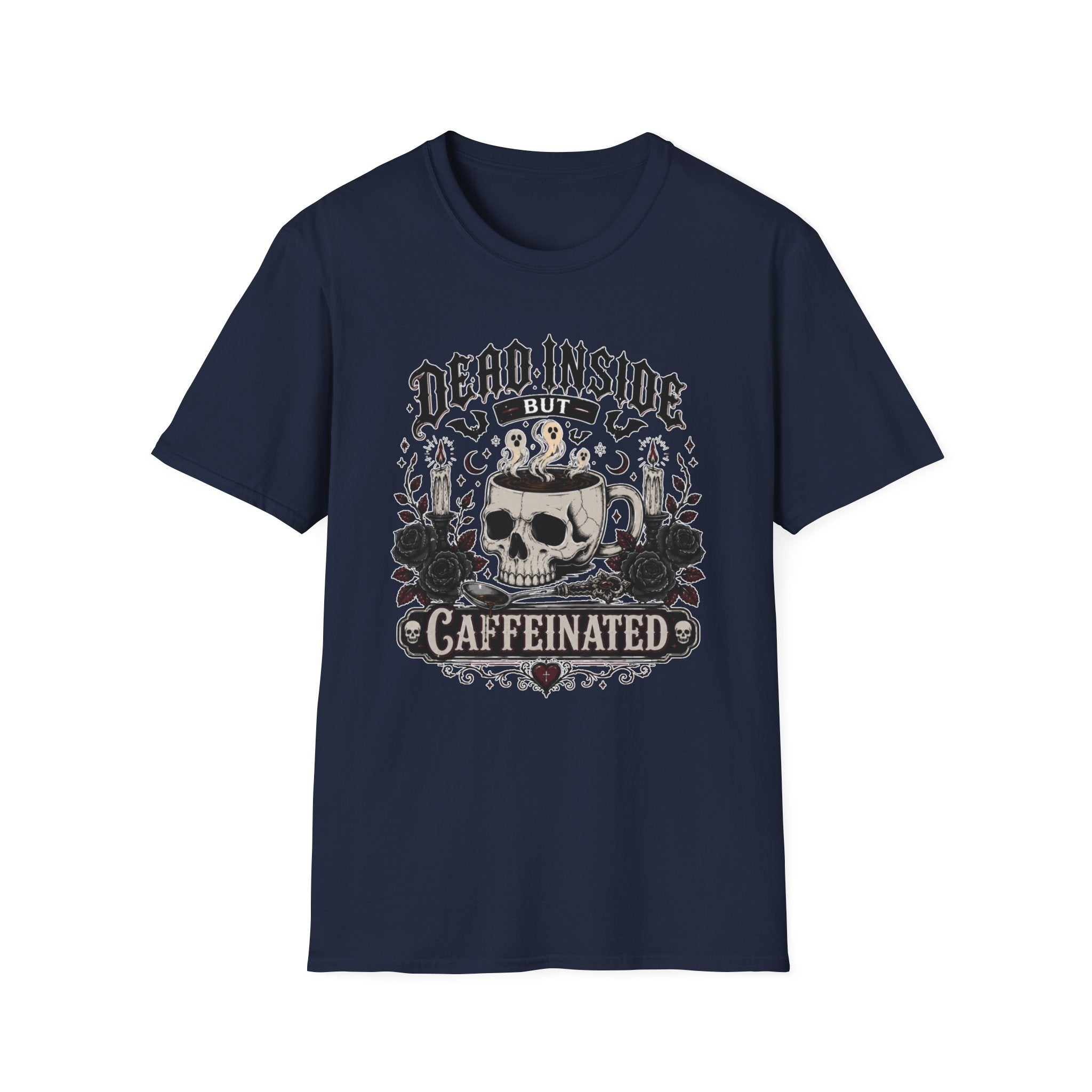 Dead Inside But Caffeinated Variant T-Shirt