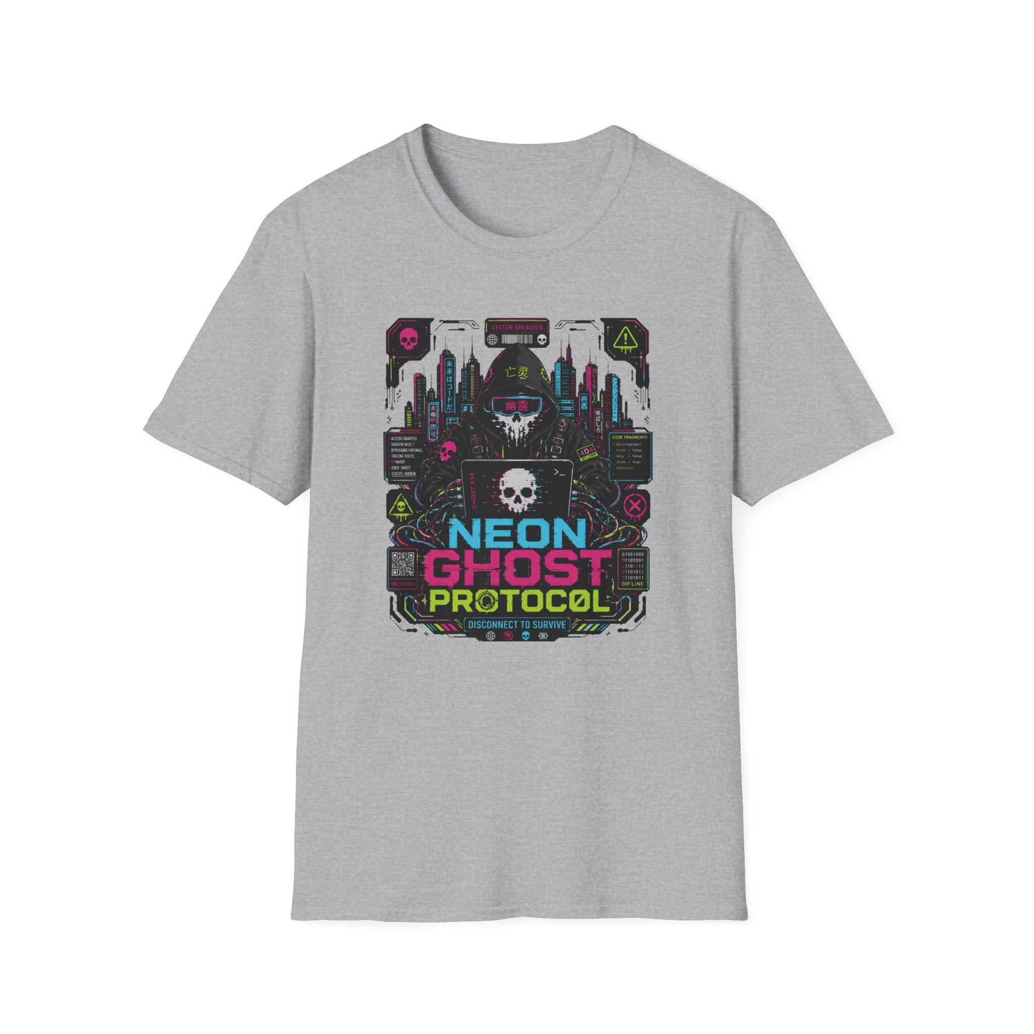 Neon Ghost Protocol T-Shirt