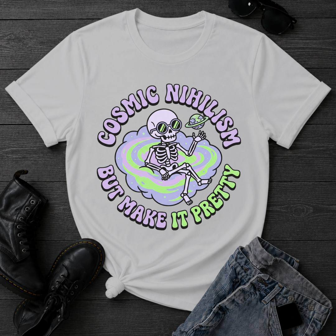 Cosmic Nihilism But Make It Pretty T-Shirt