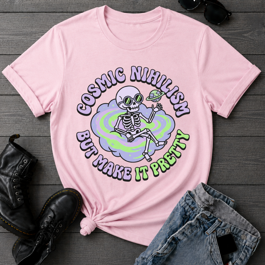 Cosmic Nihilism But Make It Pretty T-Shirt