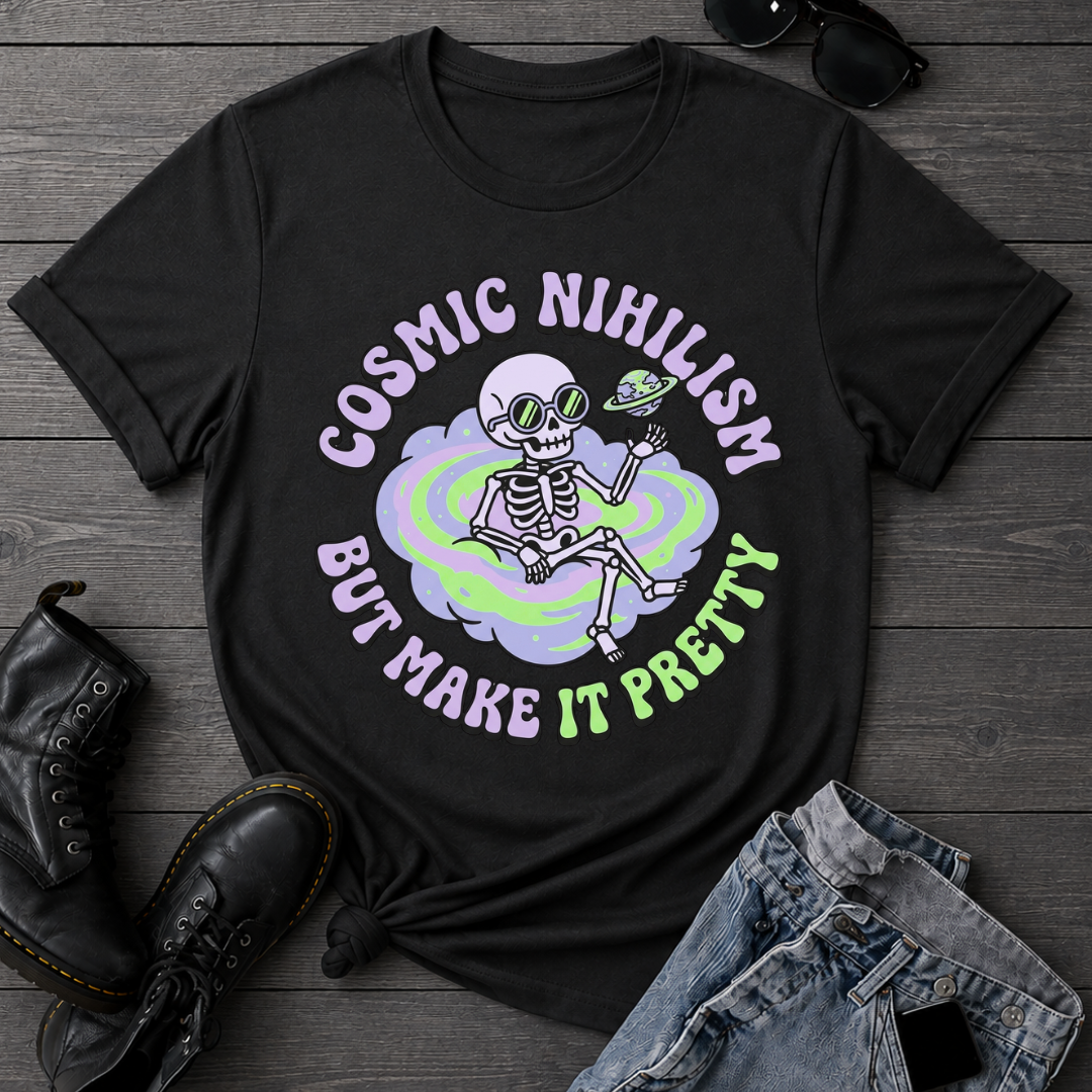 Cosmic Nihilism But Make It Pretty T-Shirt