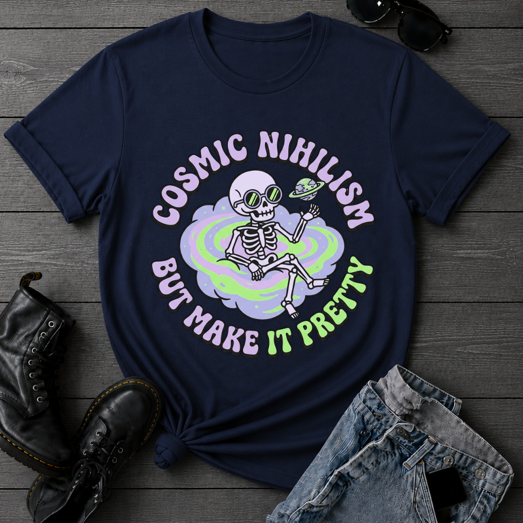 Cosmic Nihilism But Make It Pretty T-Shirt