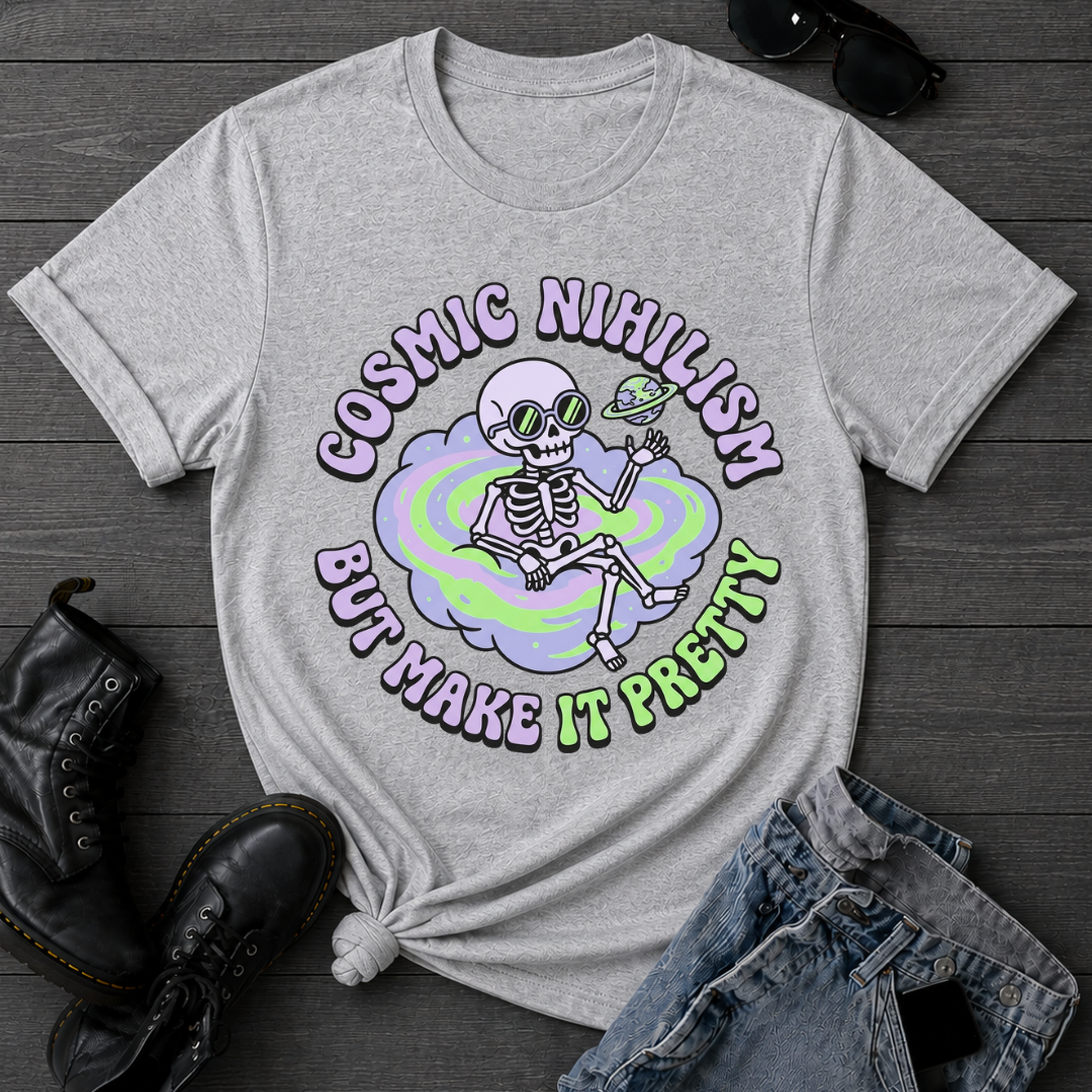 Cosmic Nihilism But Make It Pretty T-Shirt