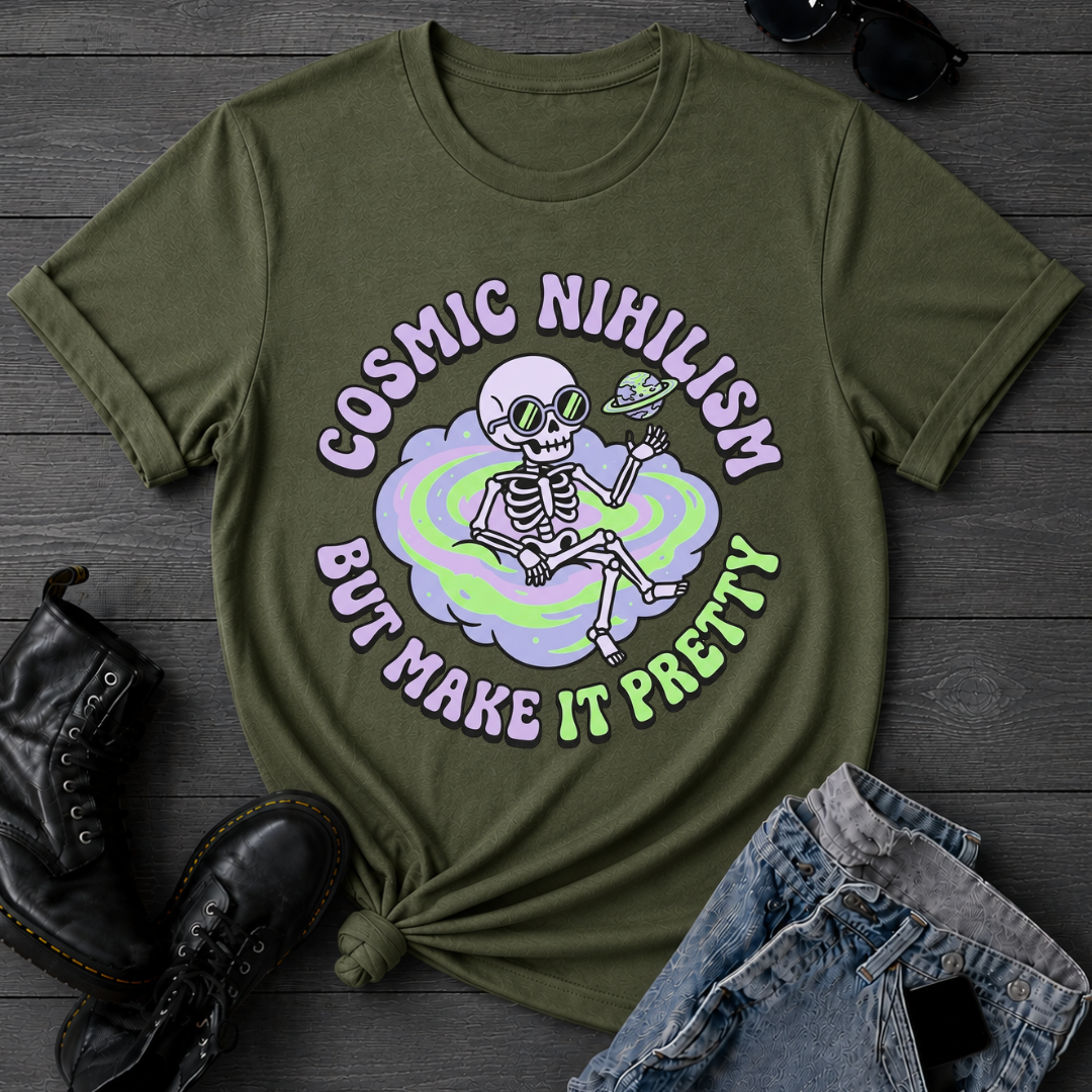 Cosmic Nihilism But Make It Pretty T-Shirt