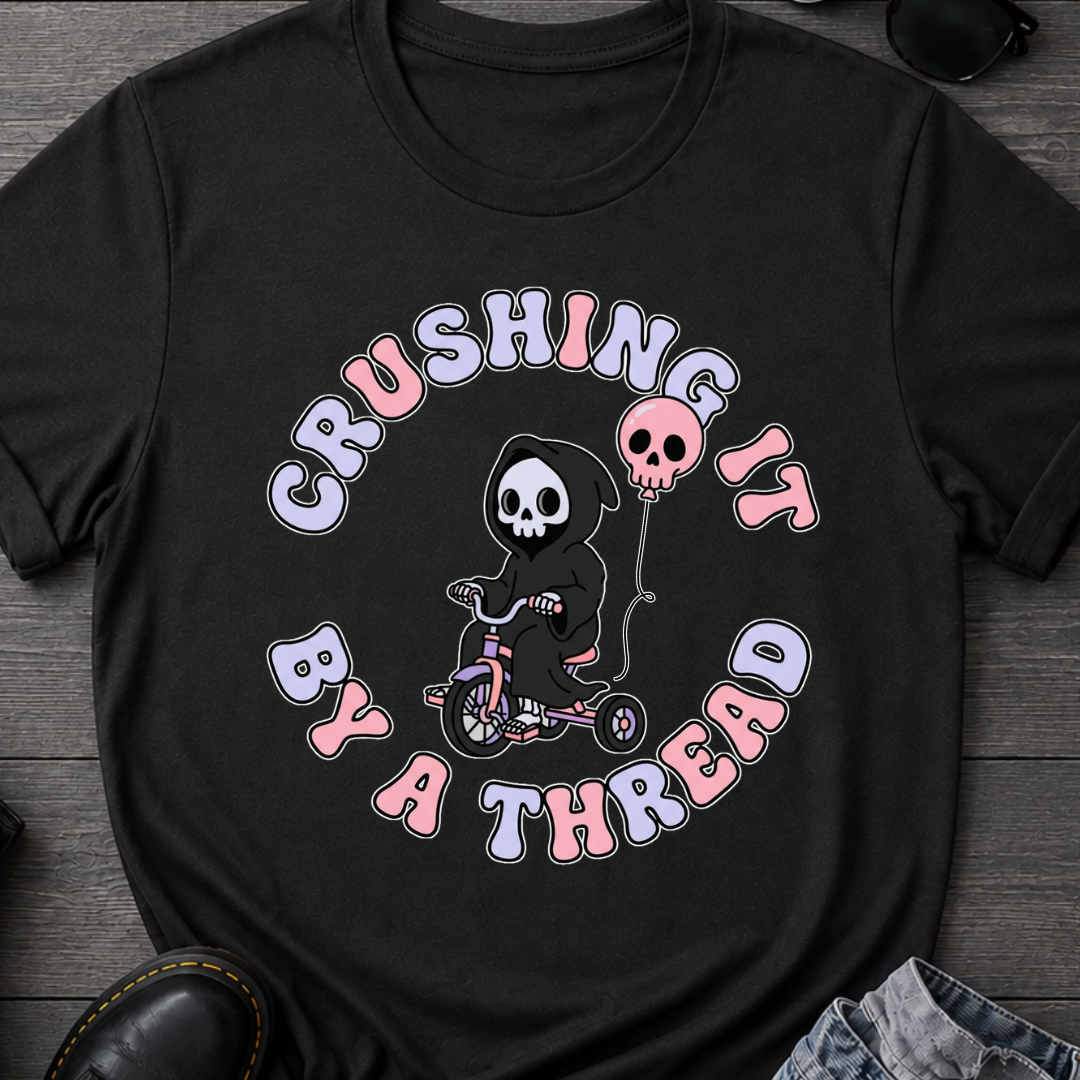 Crushing It By A Thread T-Shirt