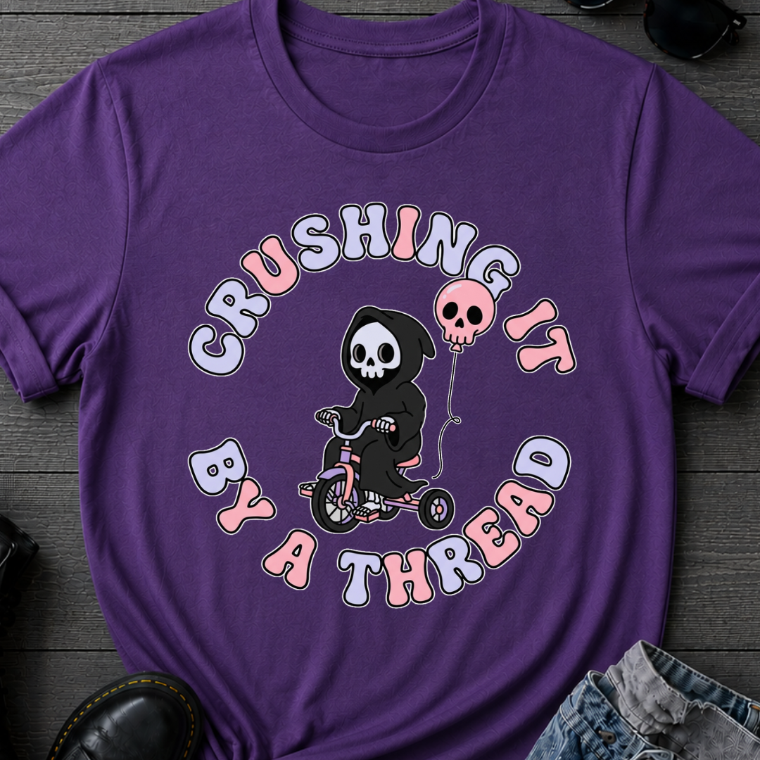 Crushing It By A Thread T-Shirt