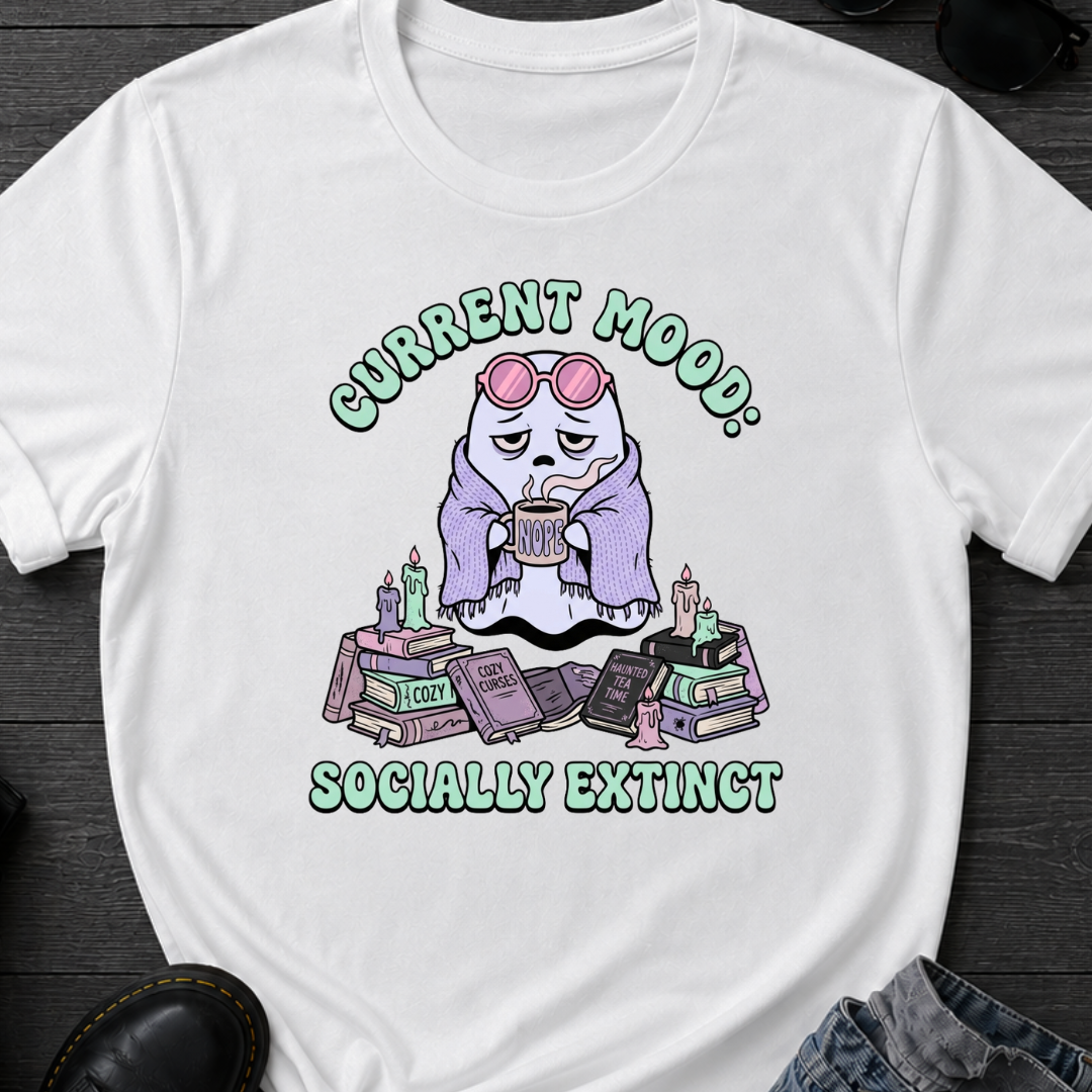 Current Mood: Socially Extinct T-Shirt