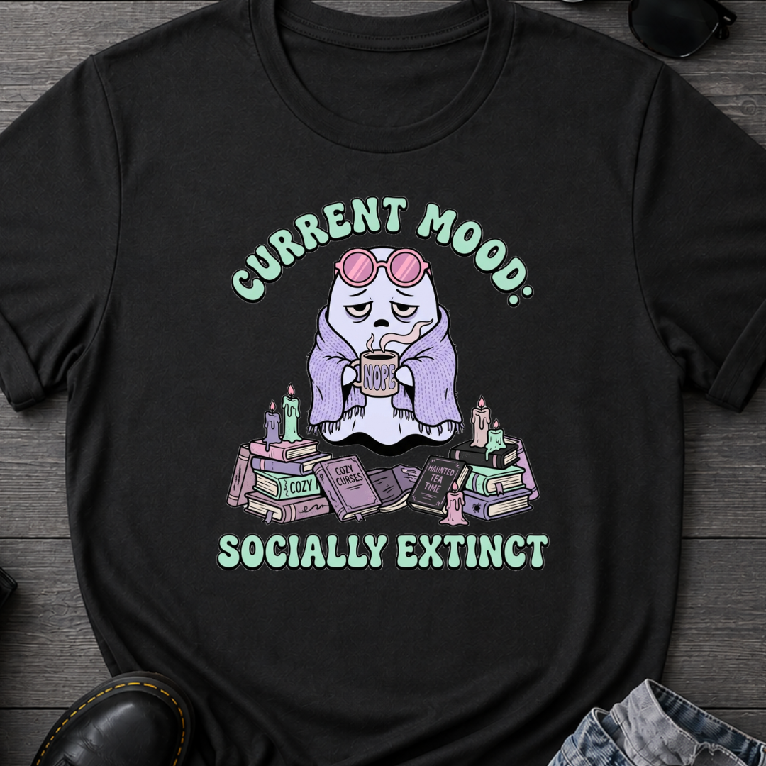 Current Mood: Socially Extinct T-Shirt