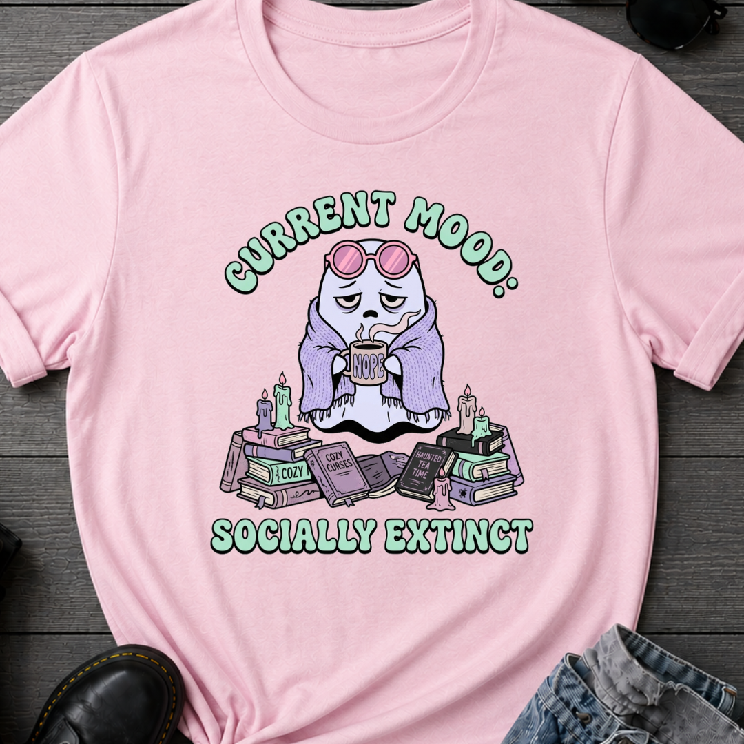 Current Mood: Socially Extinct T-Shirt