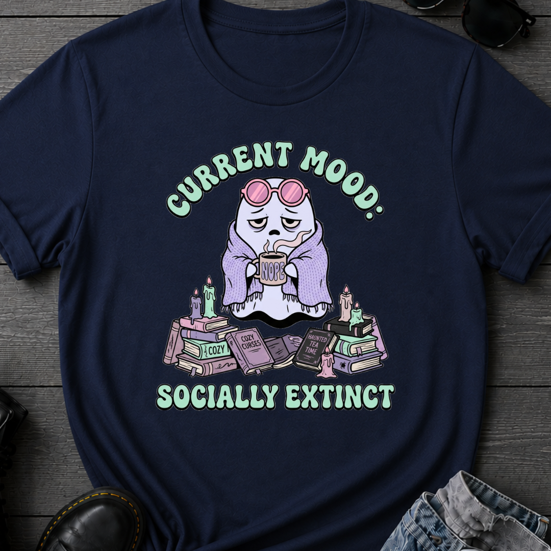 Current Mood: Socially Extinct T-Shirt