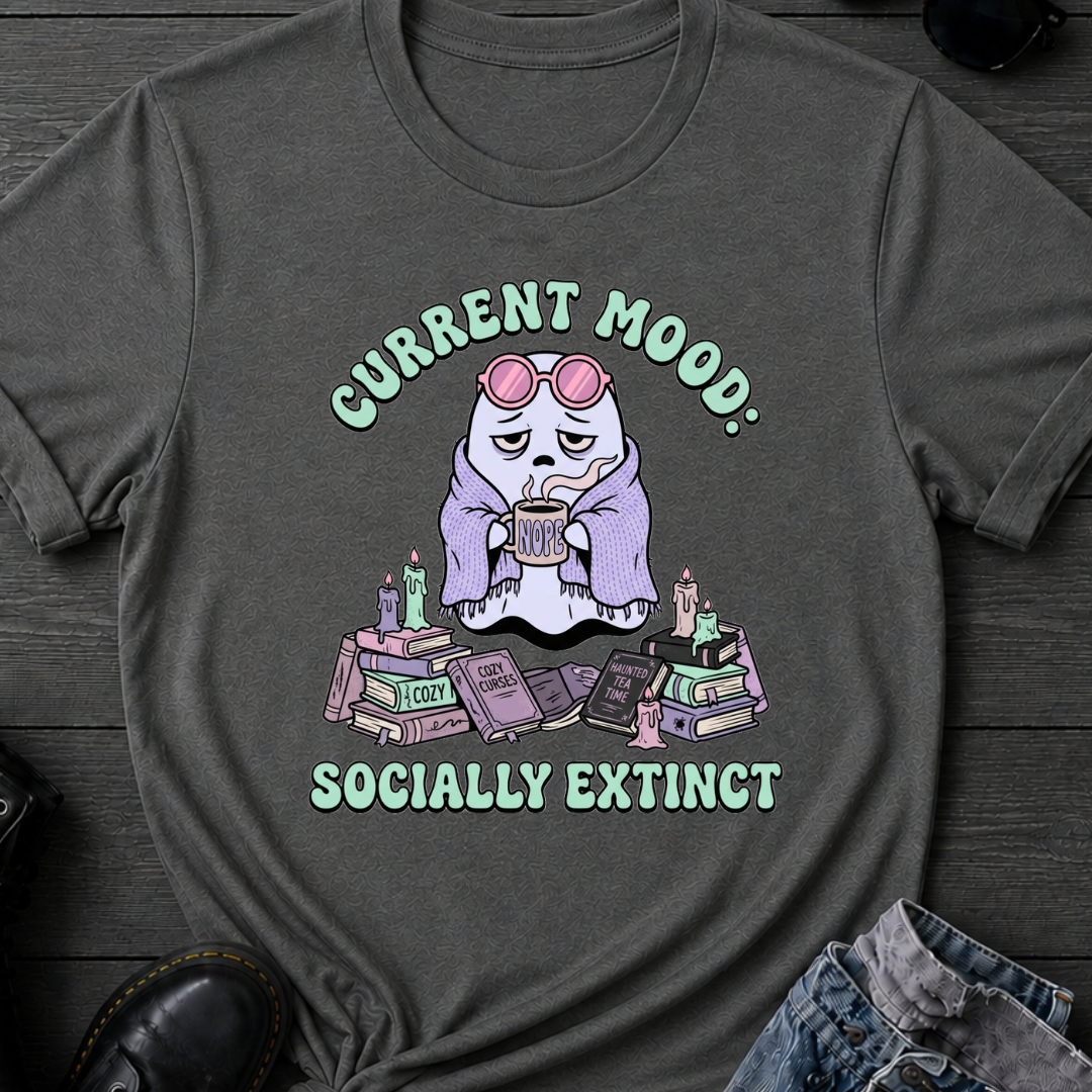 Current Mood: Socially Extinct T-Shirt