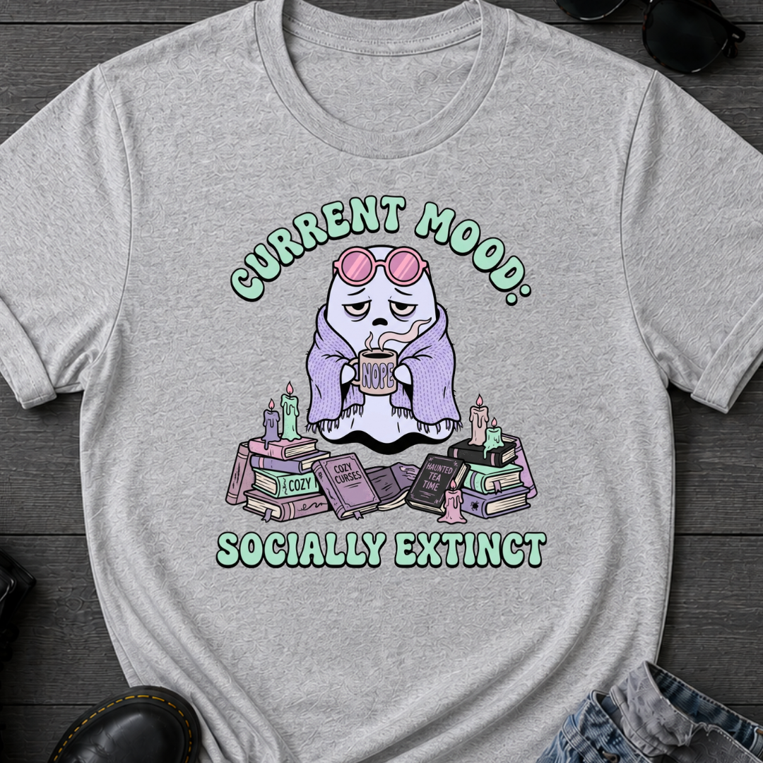 Current Mood: Socially Extinct T-Shirt