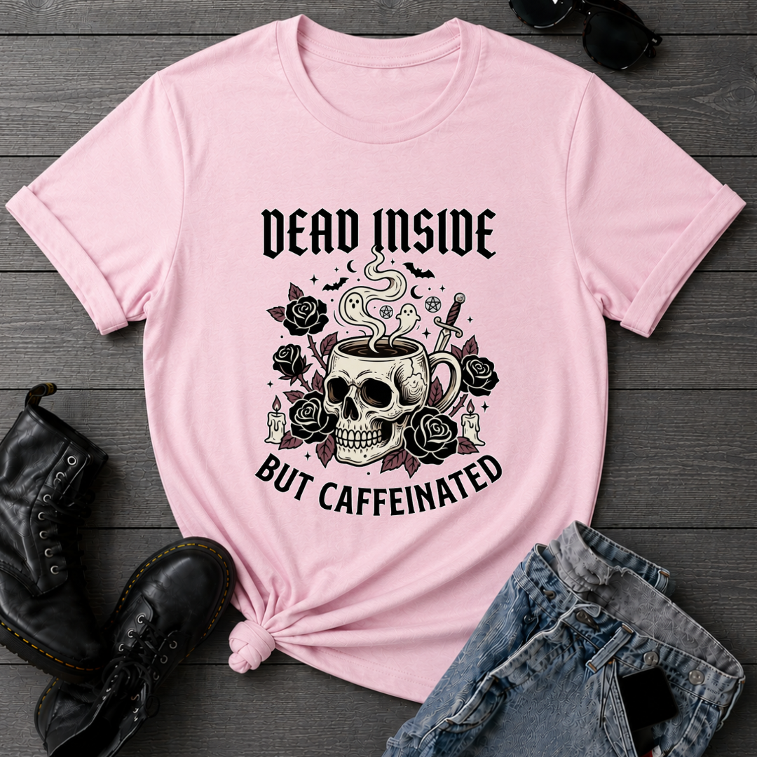 Dead Inside But Caffeinated T-Shirt