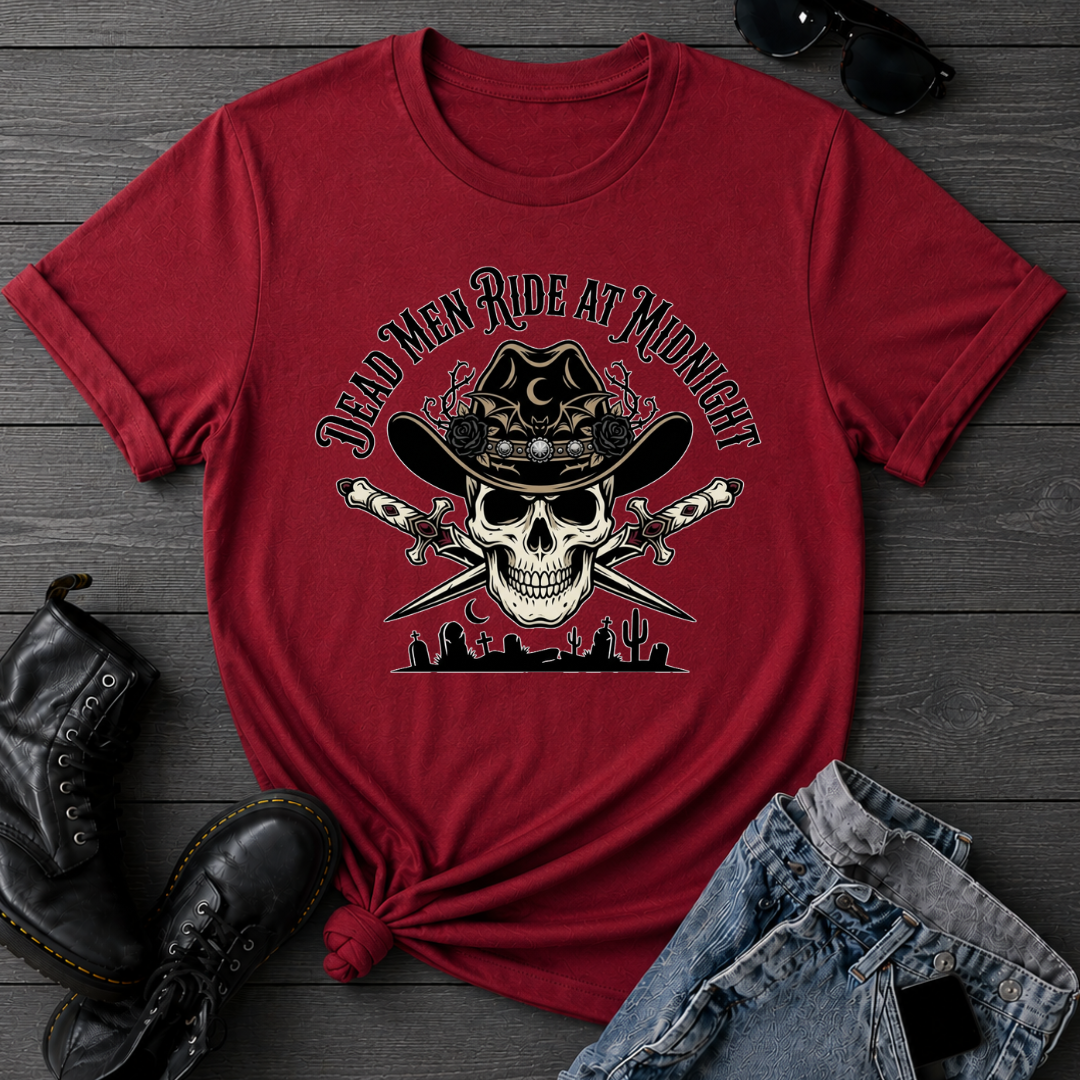 Dead Men Ride At Midnight T-Shirt