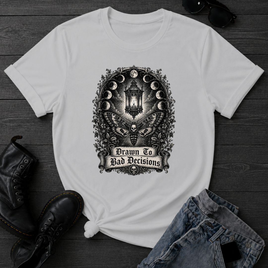 Drawn To Bad Decisions T-Shirt