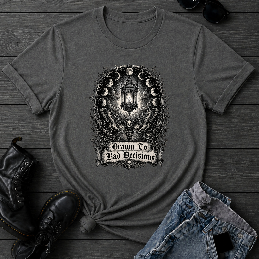 Drawn To Bad Decisions T-Shirt