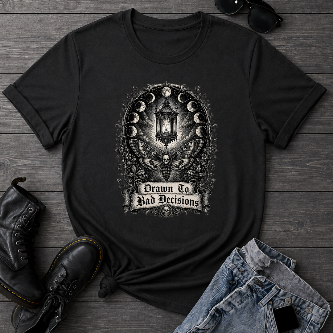 Drawn To Bad Decisions T-Shirt