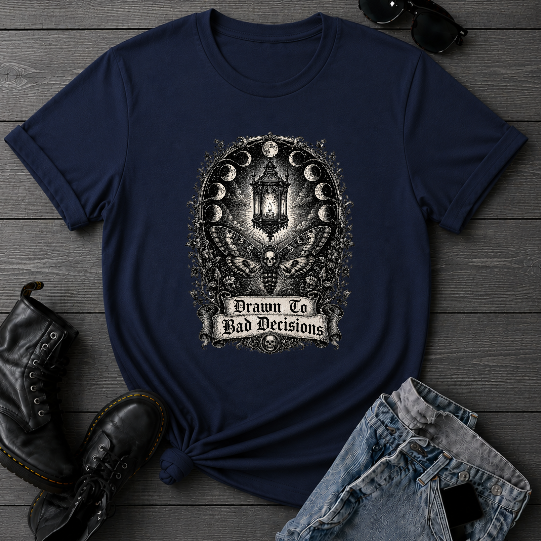 Drawn To Bad Decisions T-Shirt