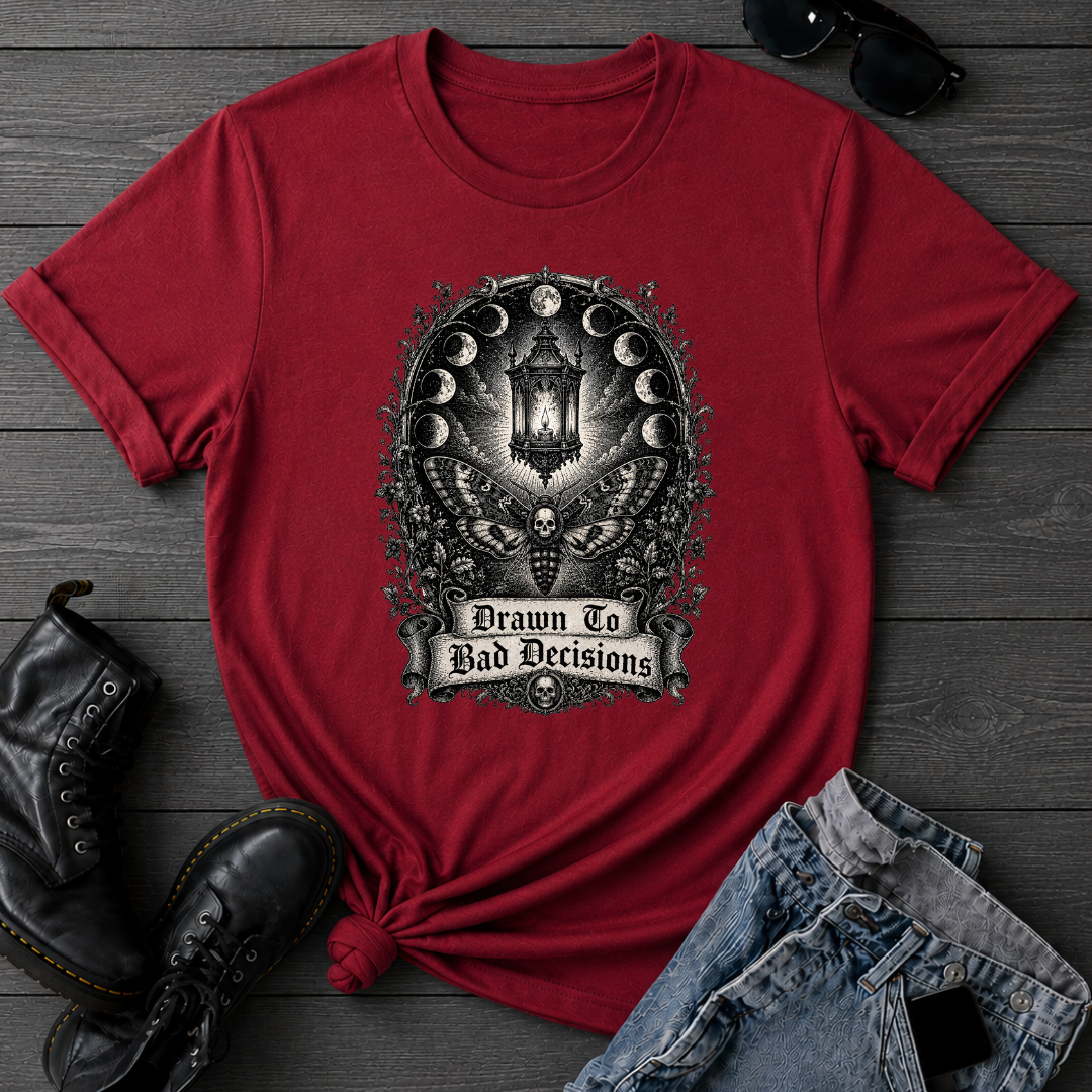 Drawn To Bad Decisions T-Shirt