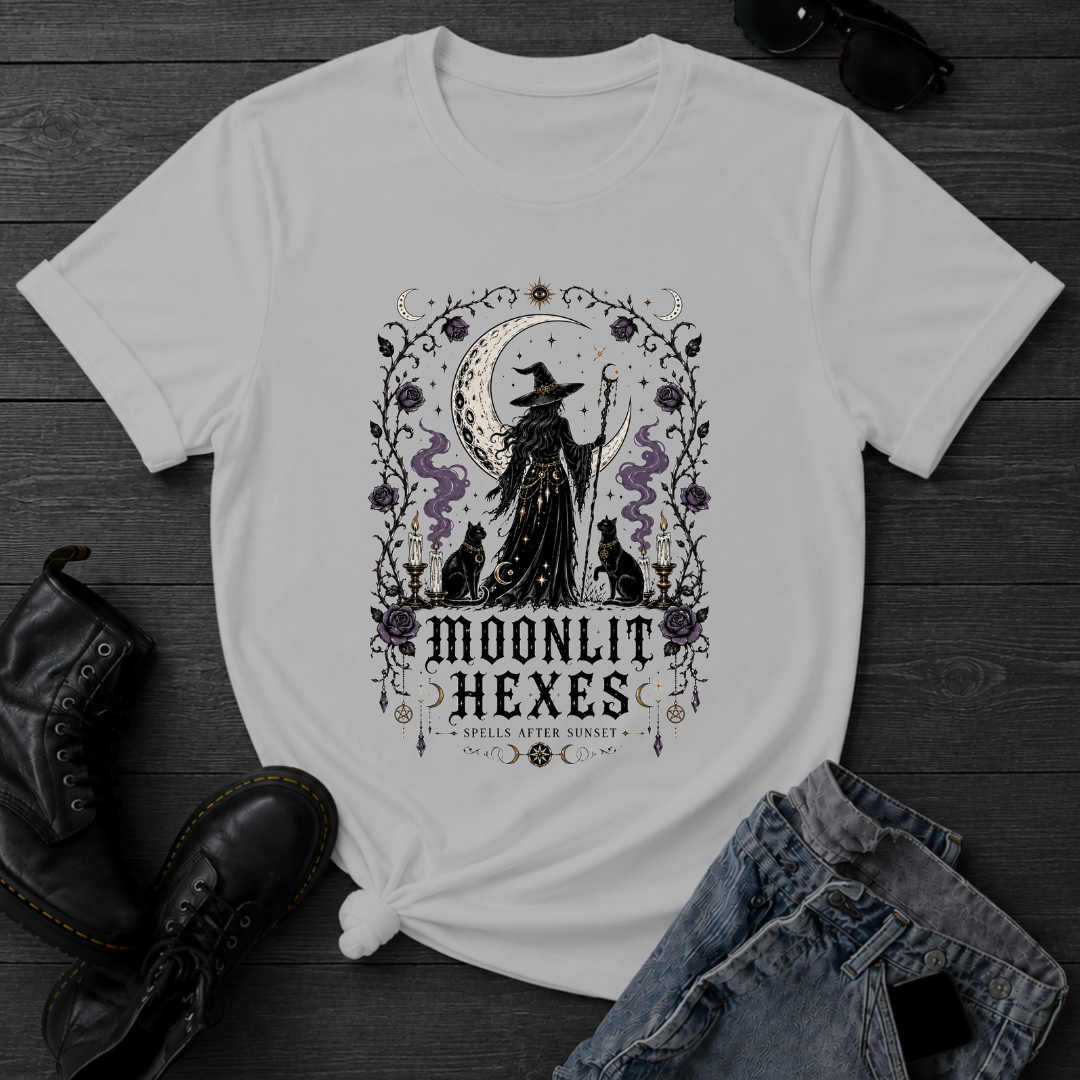 Moonlit Hexes T-Shirt