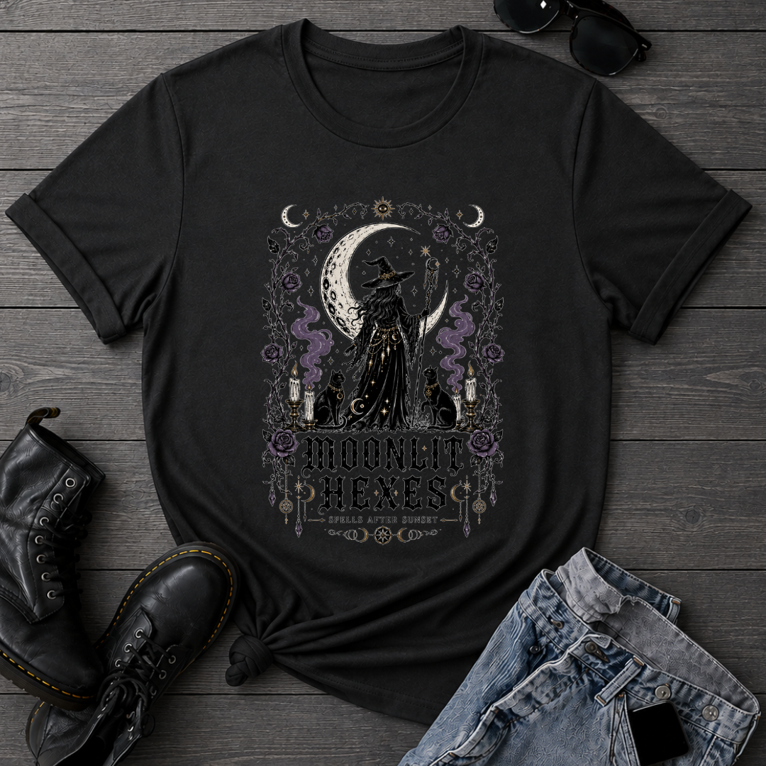Moonlit Hexes T-Shirt