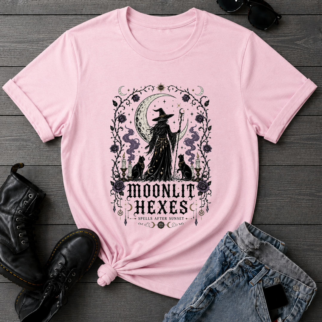 Moonlit Hexes T-Shirt