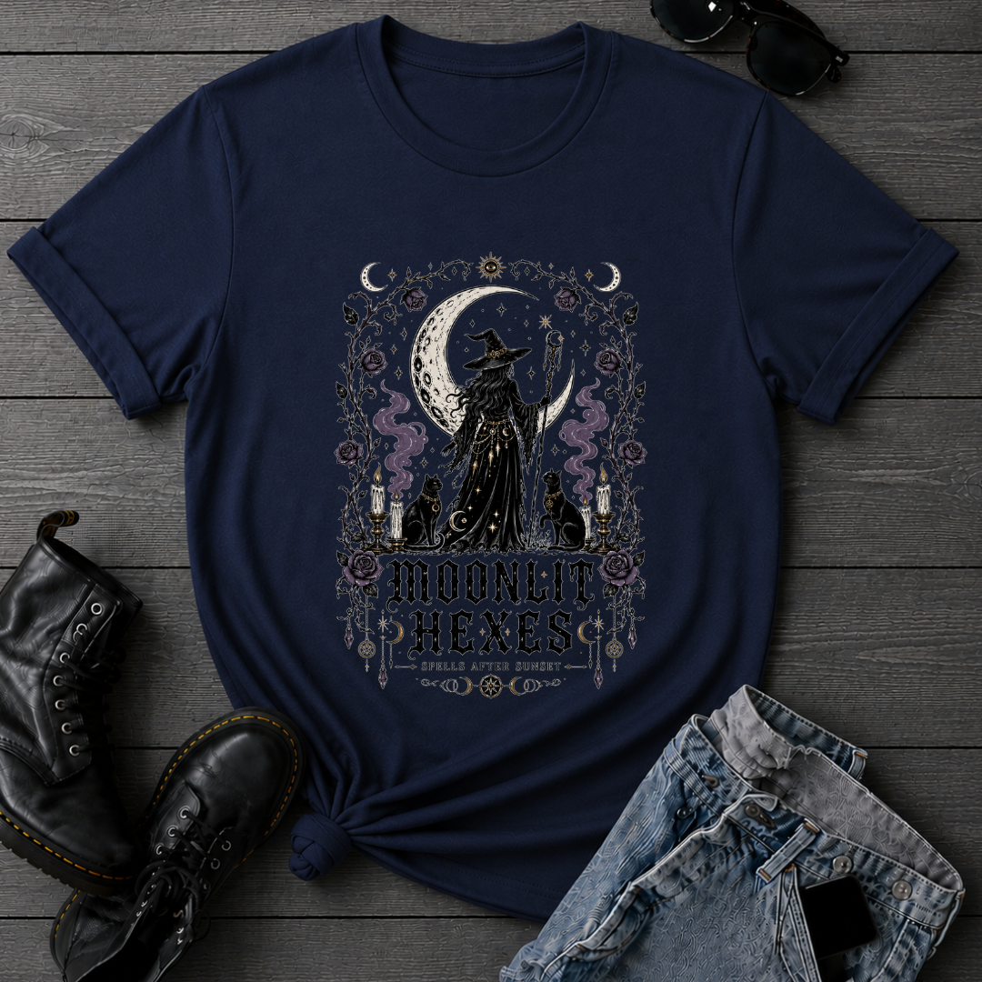 Moonlit Hexes T-Shirt