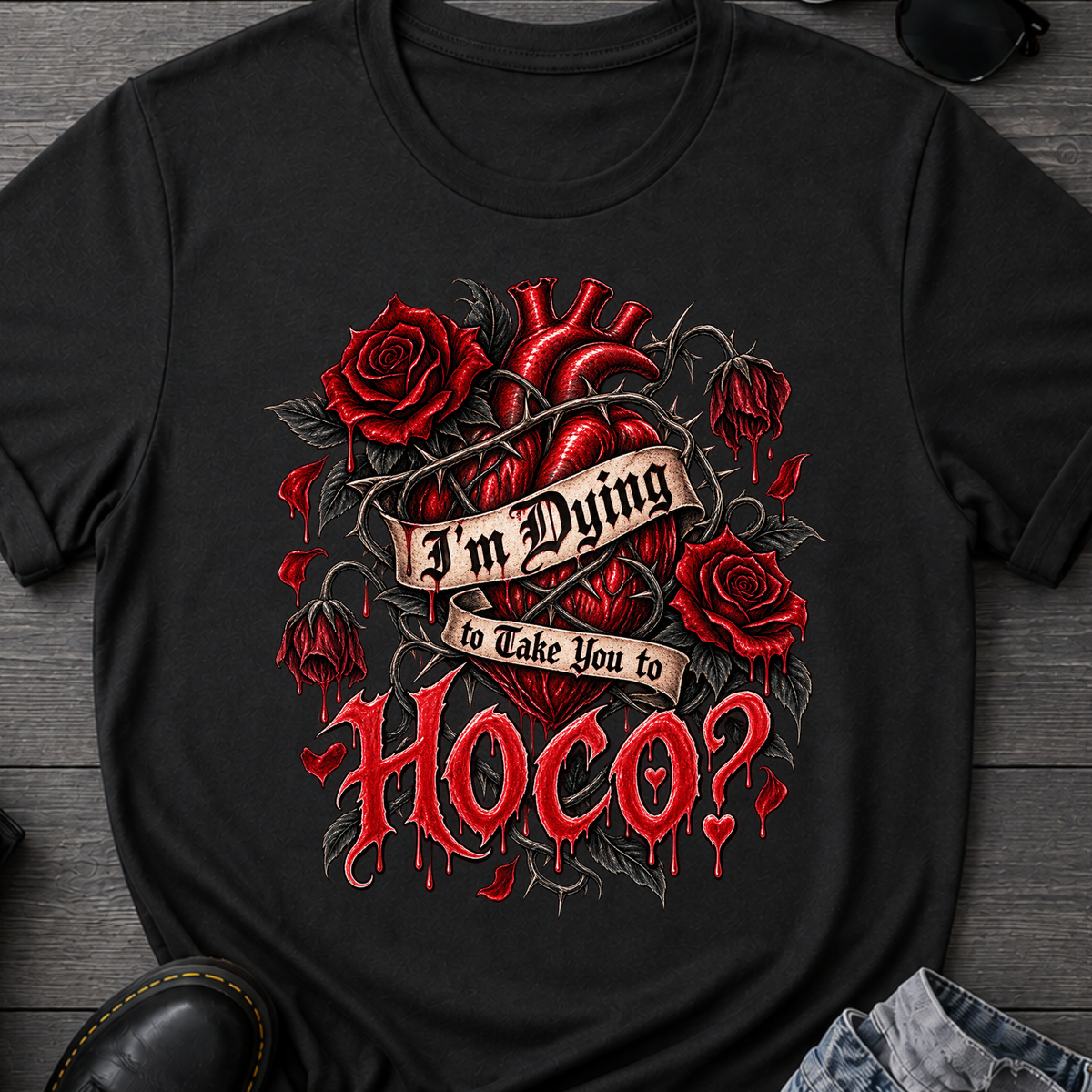 Dying To Take You To Hoco T-Shirt