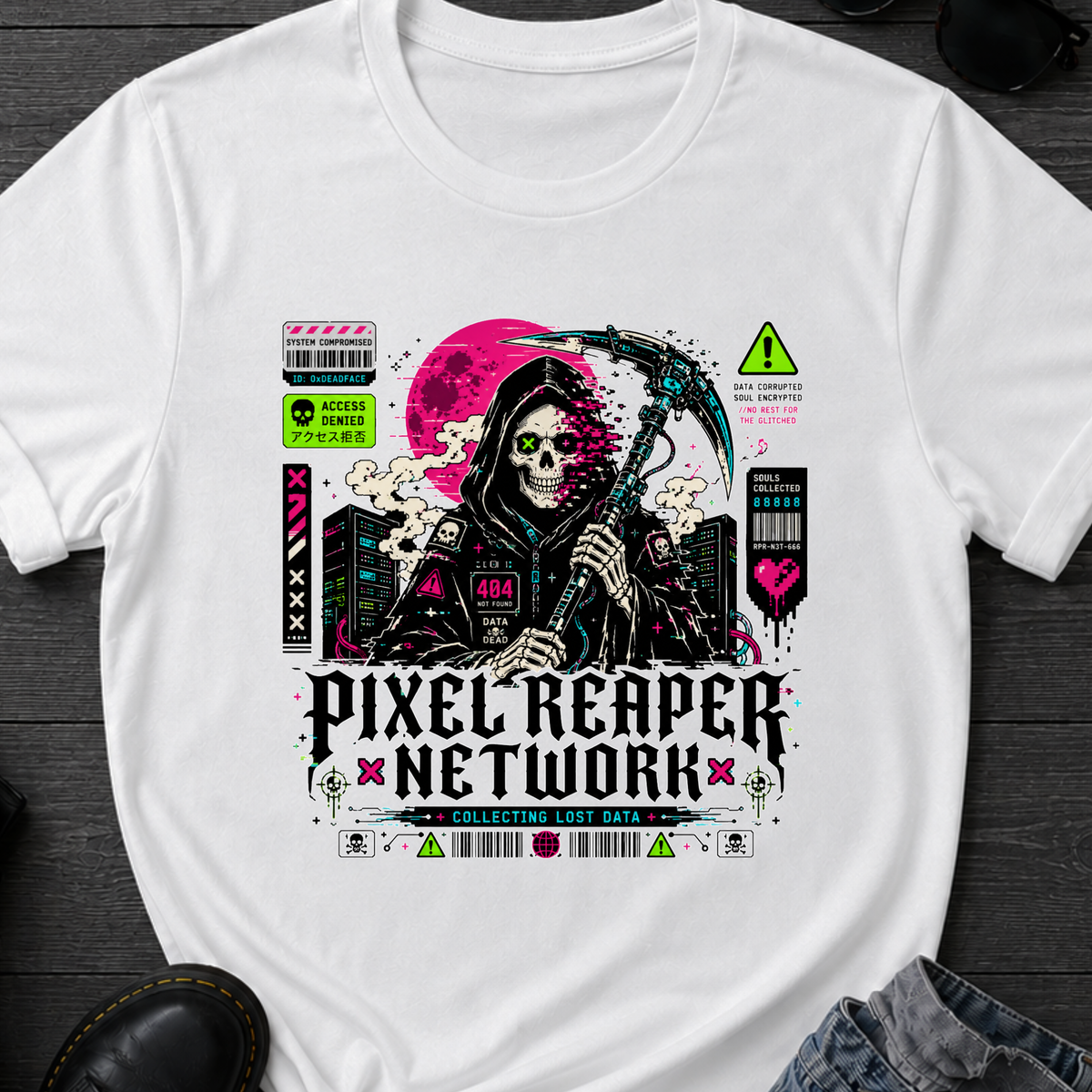 Pixel Reaper Network T-Shirt