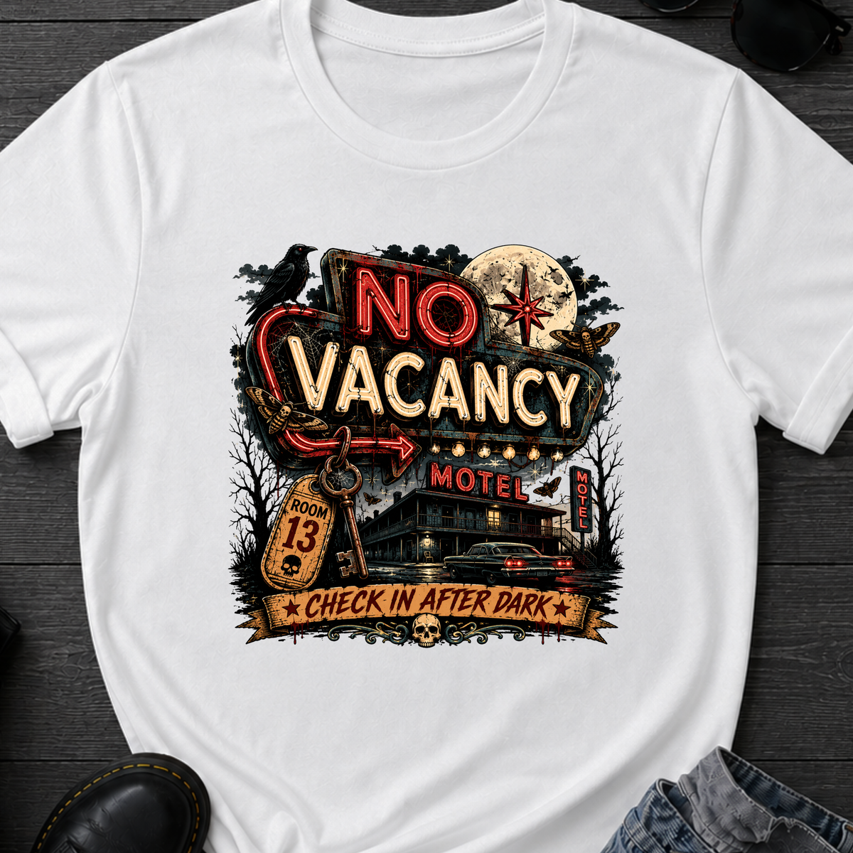 No Vacancy Motel T-Shirt