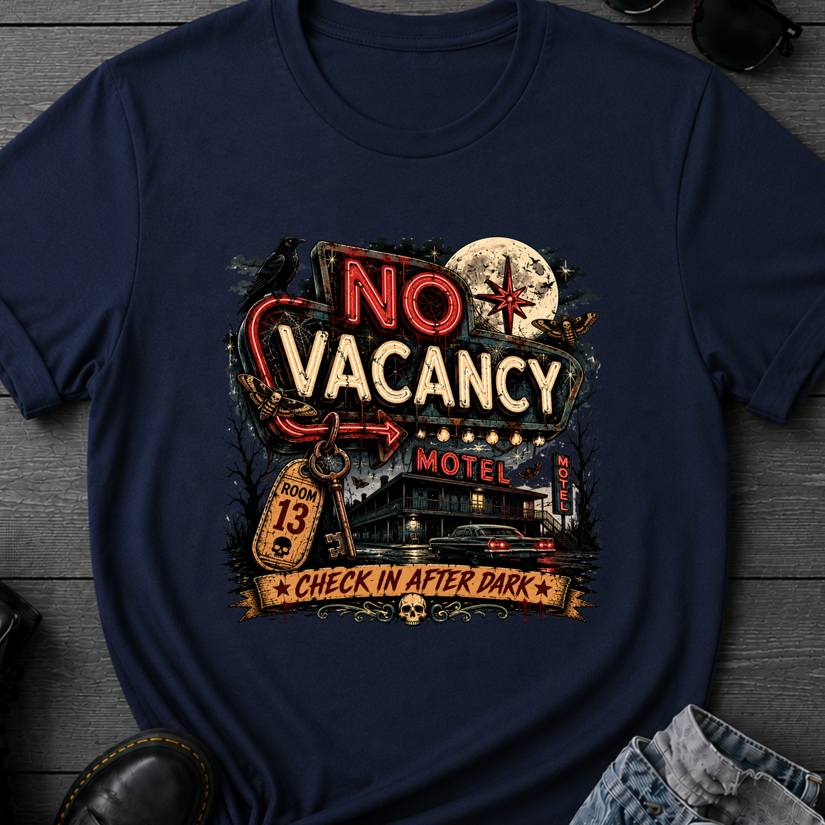No Vacancy Motel T-Shirt