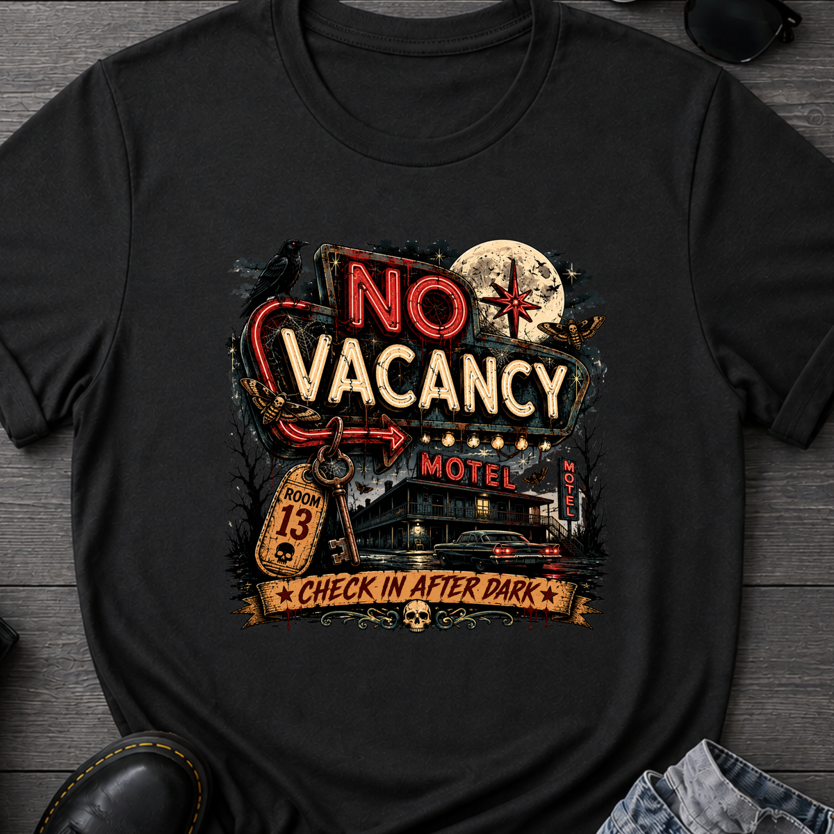 No Vacancy Motel T-Shirt