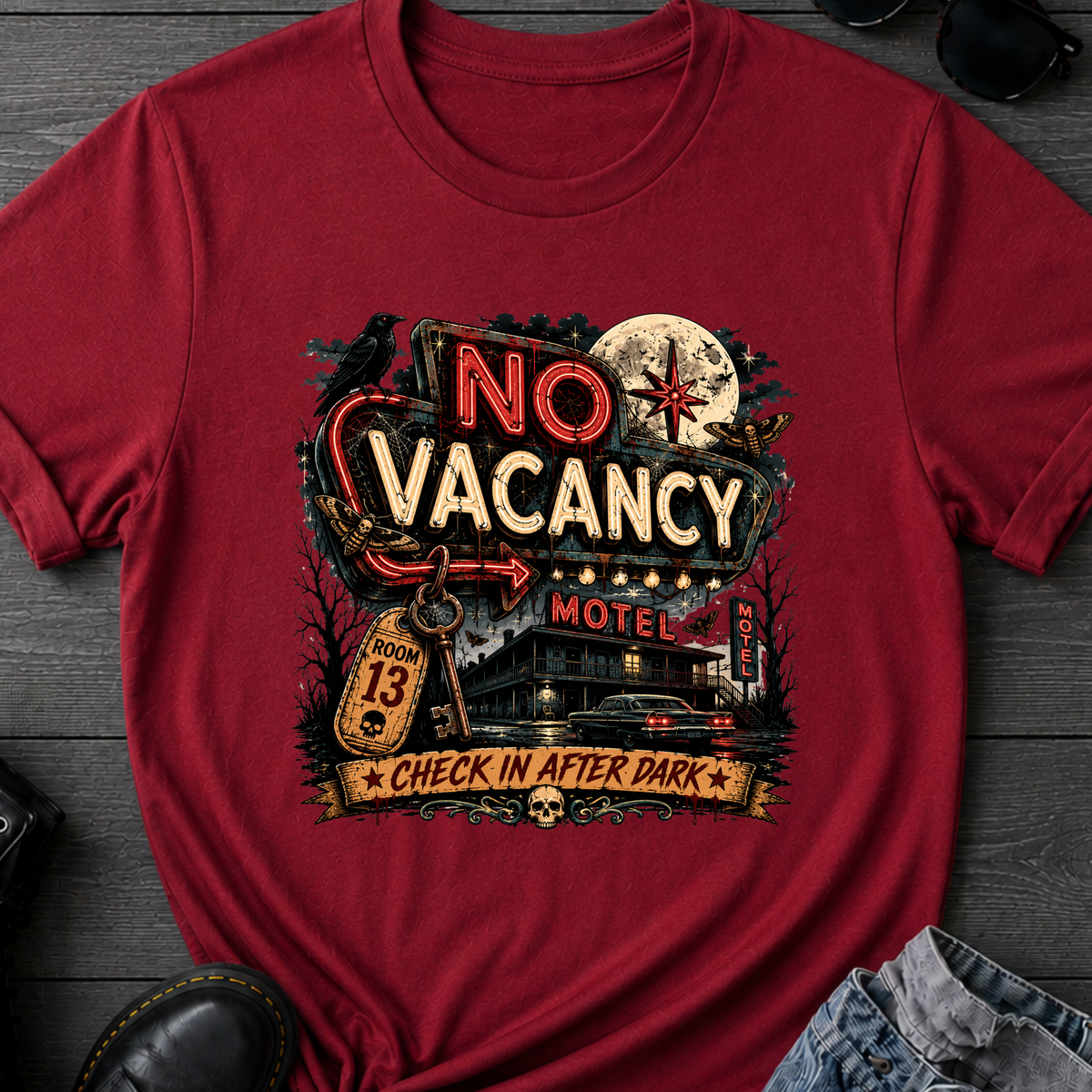 No Vacancy Motel T-Shirt