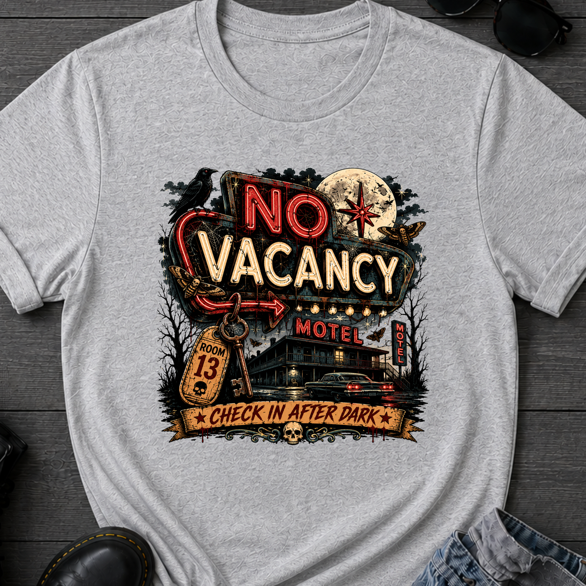 No Vacancy Motel T-Shirt