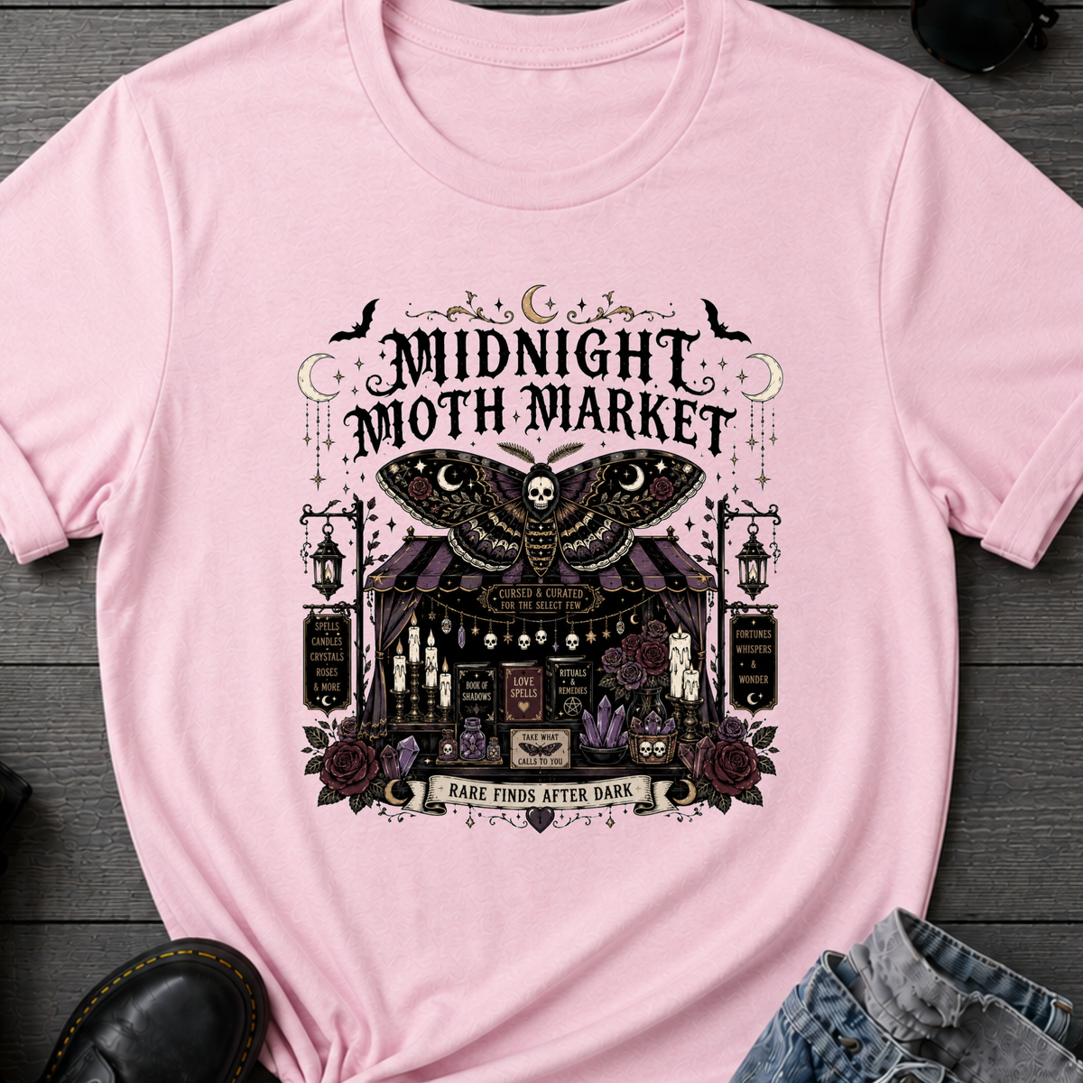 Midnight Moth Market T-Shirt