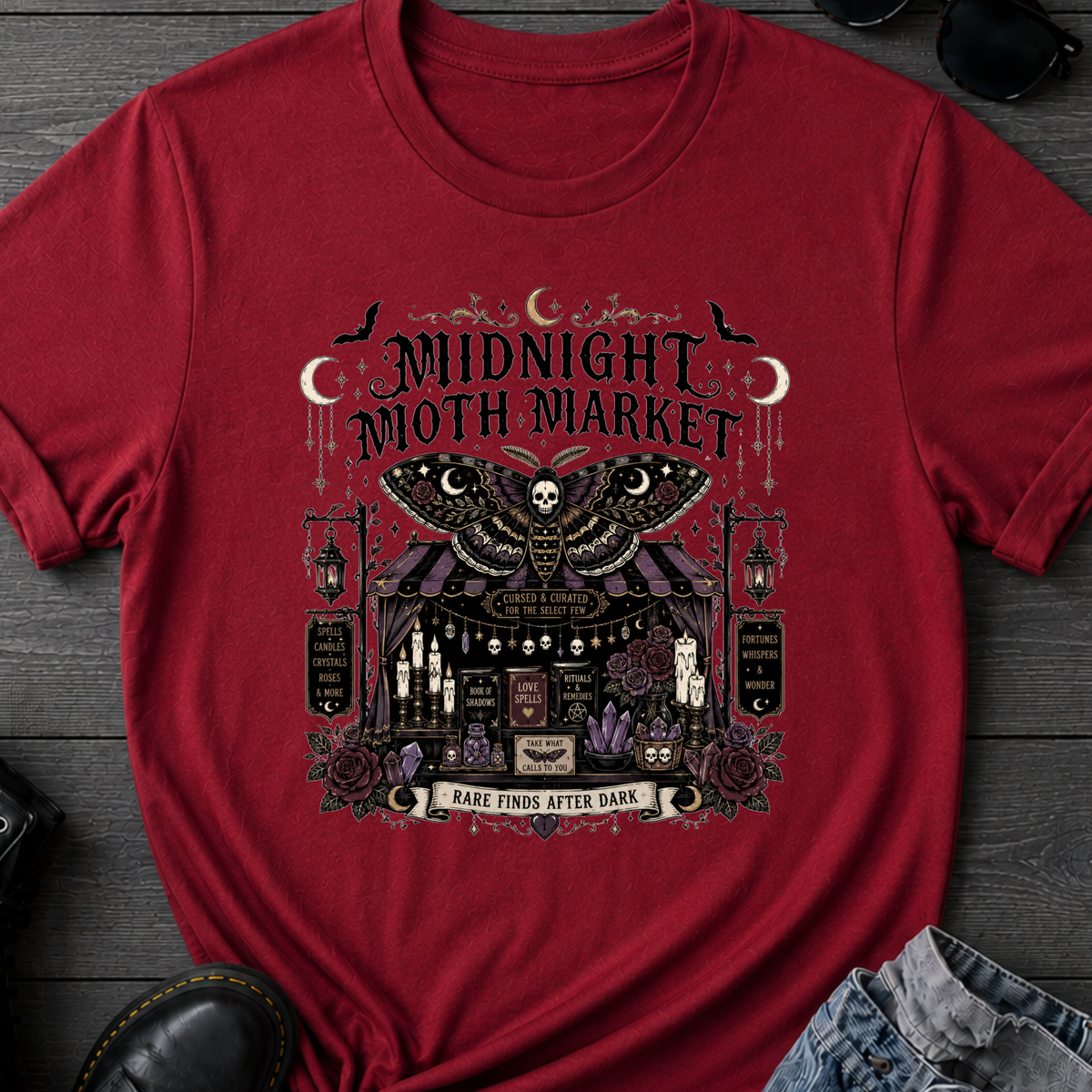 Midnight Moth Market T-Shirt