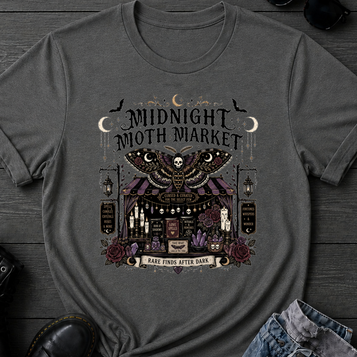 Midnight Moth Market T-Shirt