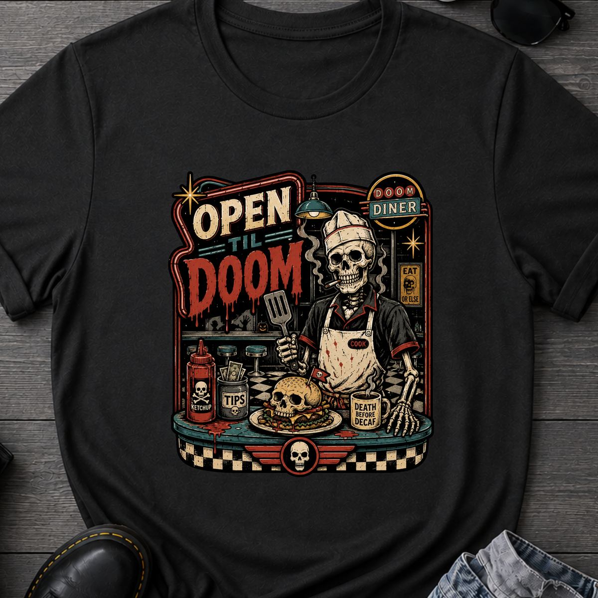 Open Til Doom T-Shirt