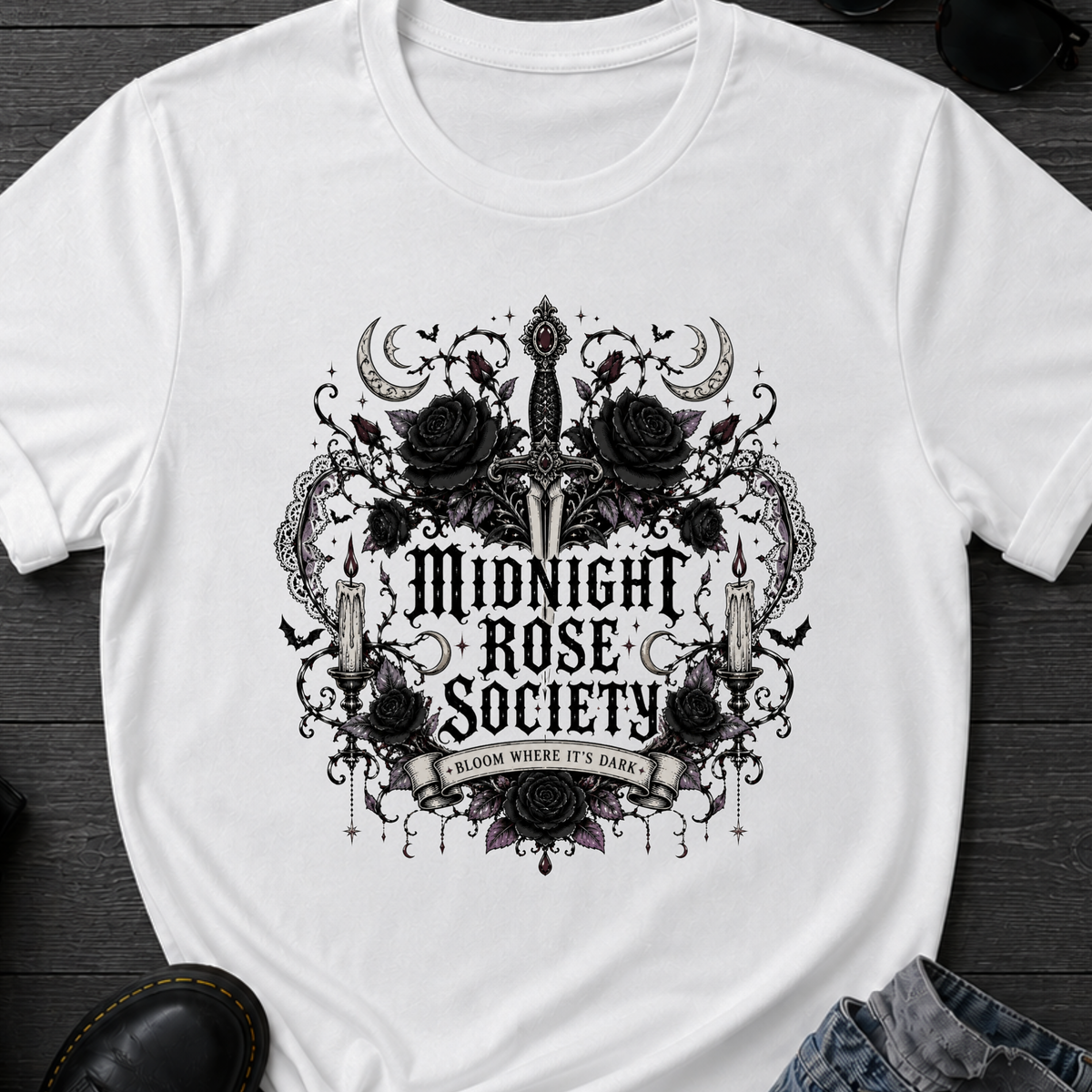 Midnight Rose Society T-Shirt