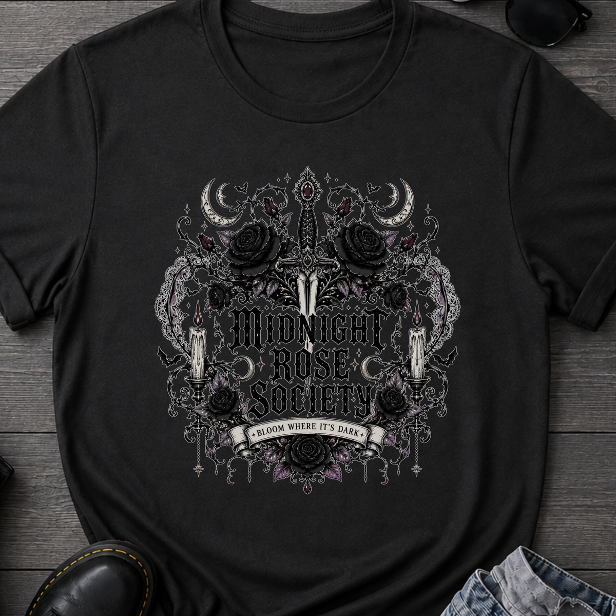 Midnight Rose Society T-Shirt