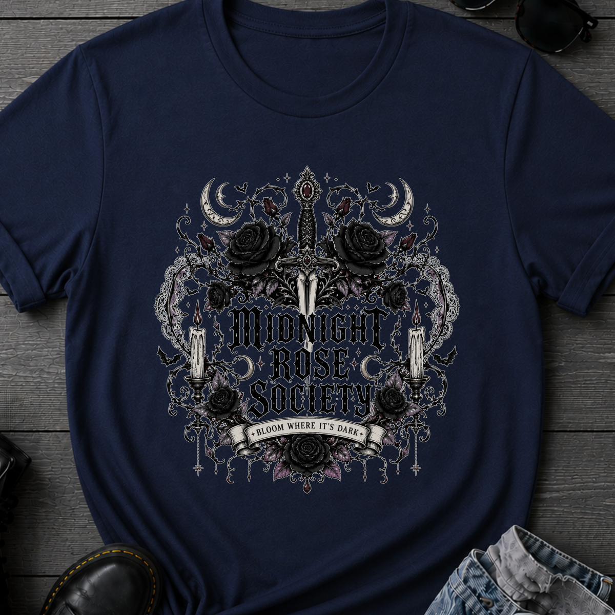 Midnight Rose Society T-Shirt