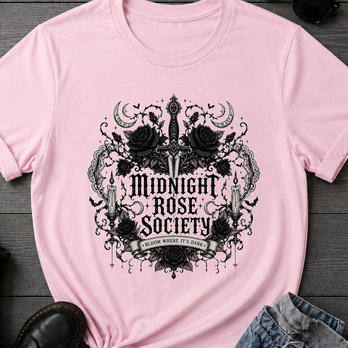 Midnight Rose Society T-Shirt