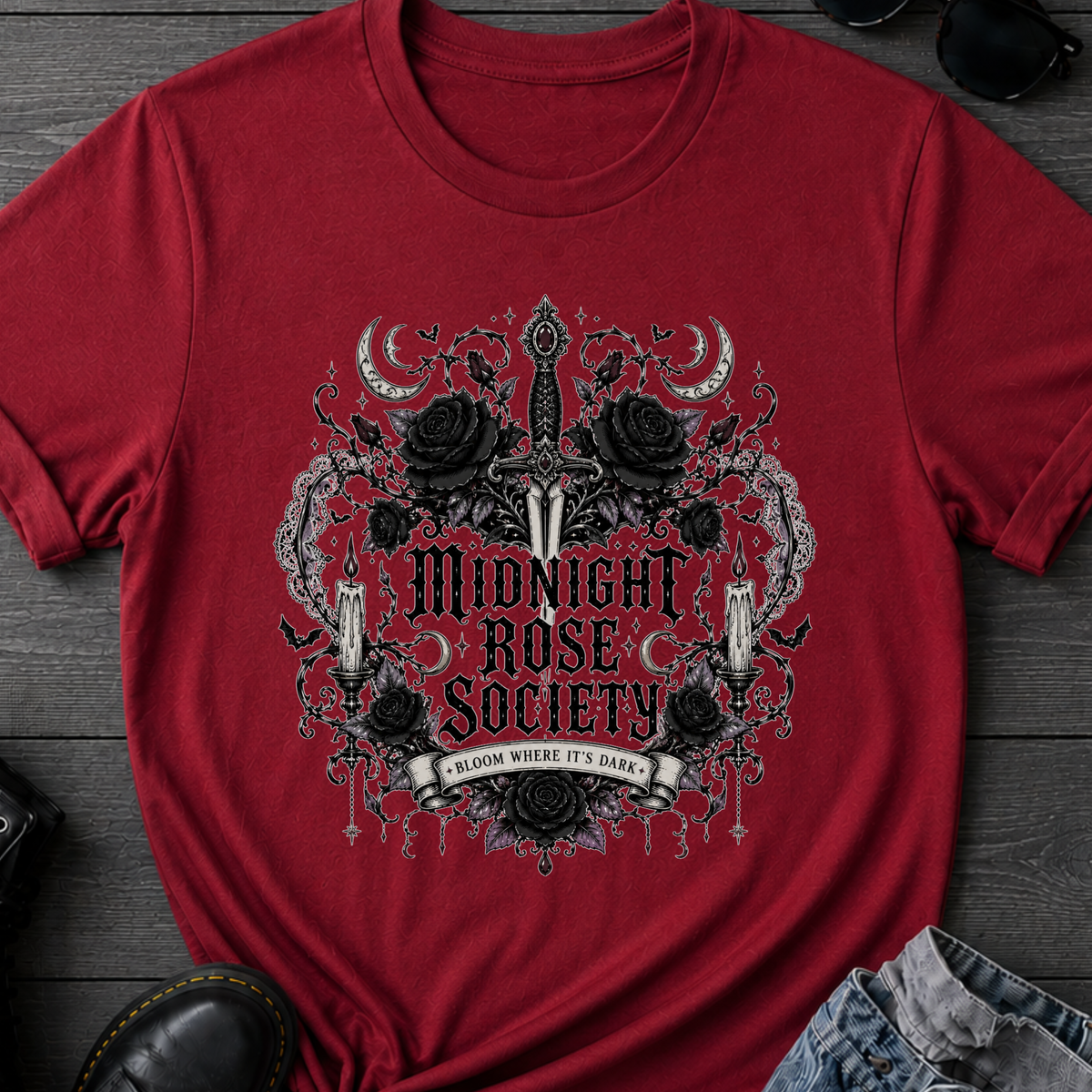 Midnight Rose Society T-Shirt