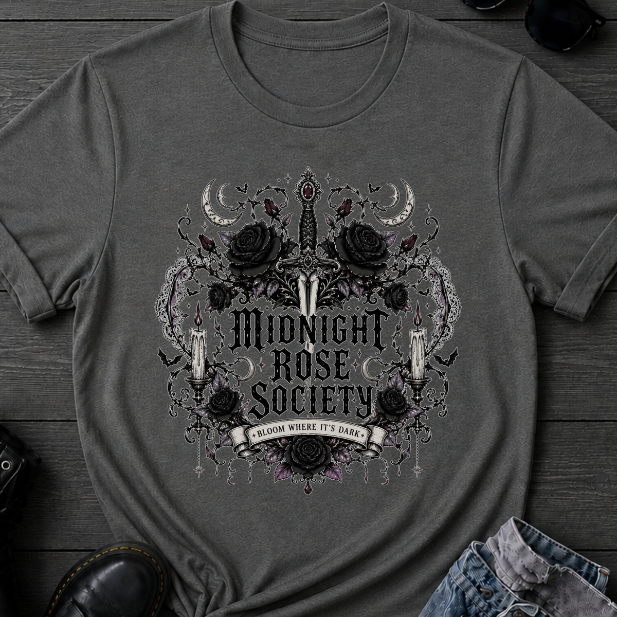 Midnight Rose Society T-Shirt