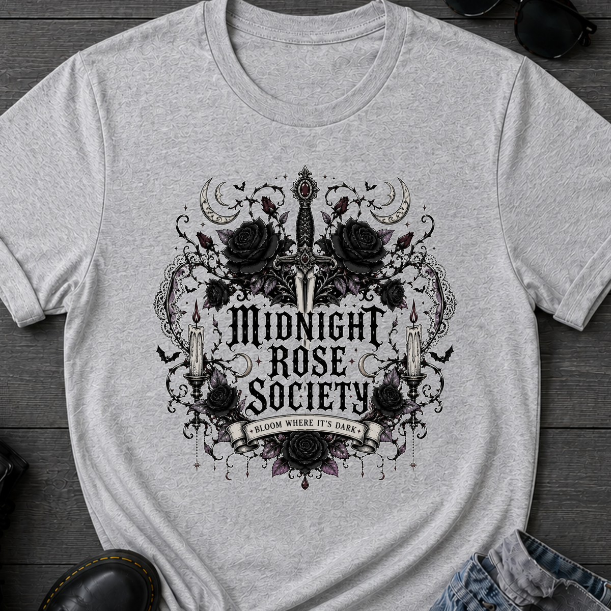 Midnight Rose Society T-Shirt